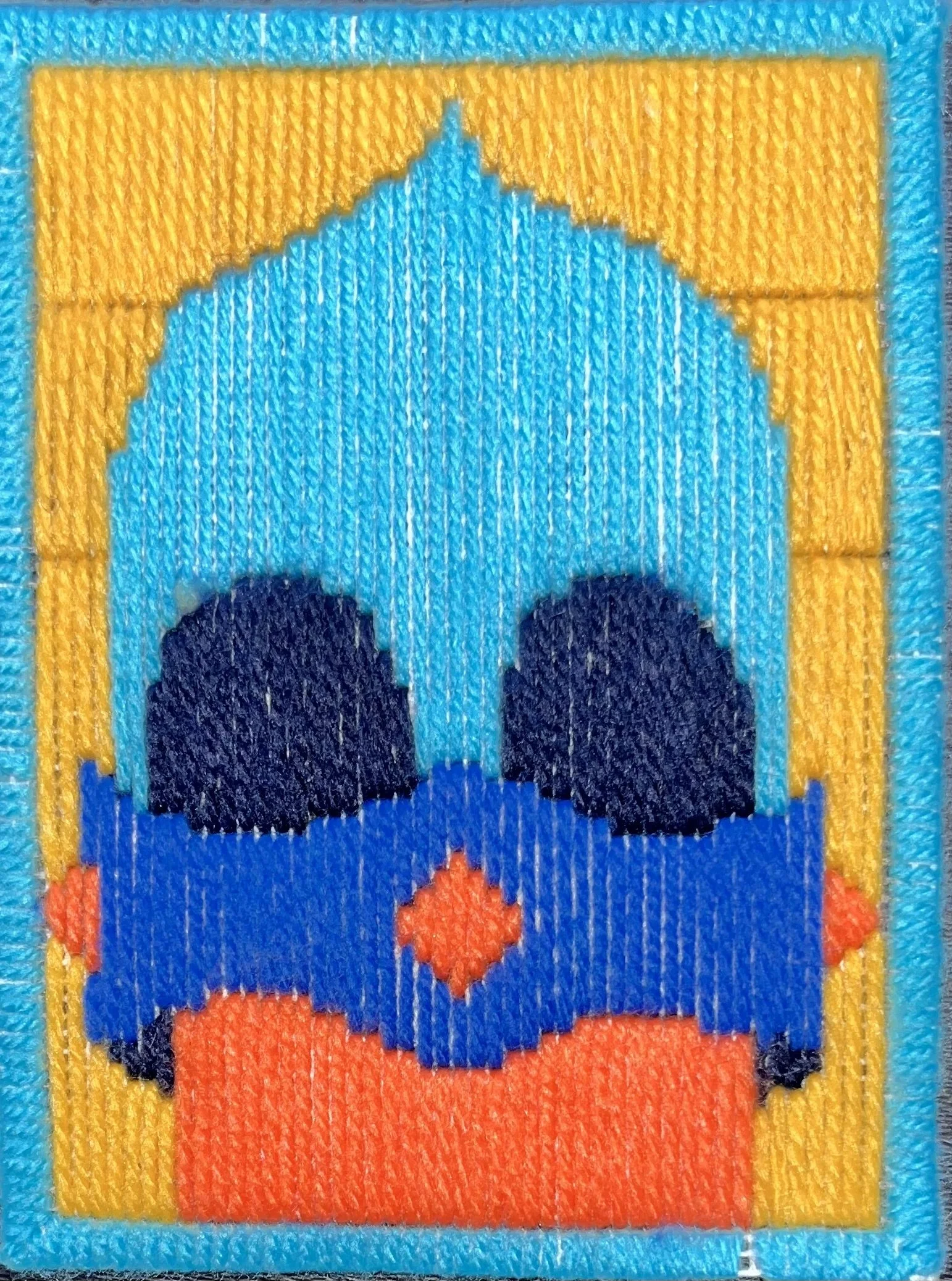 Xemeneia "Guerrer" Blava