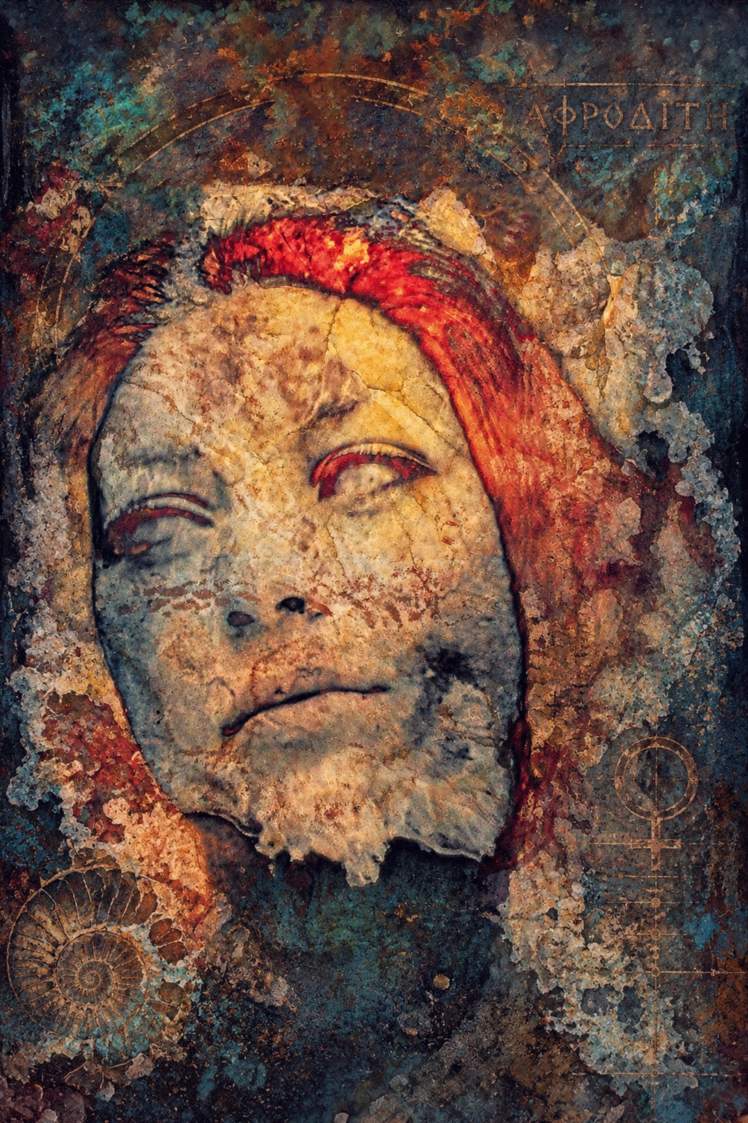 APHRODITE Canvas Art — Greek Goddess of Love