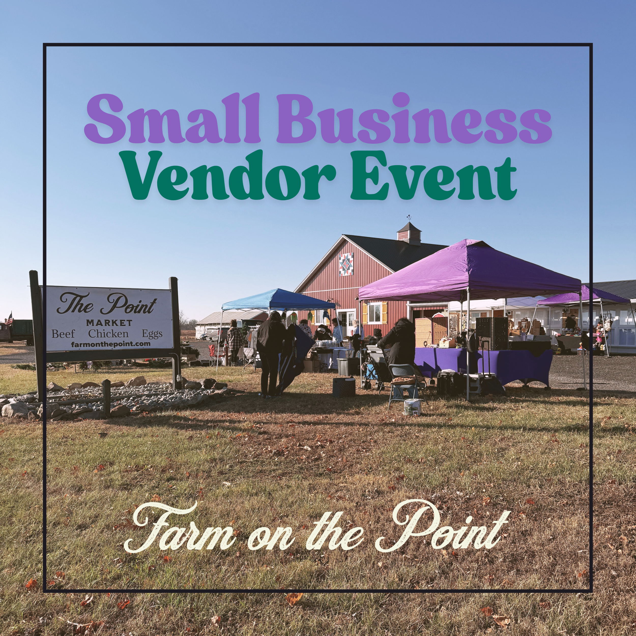 Small Business Sunday Vendor Events