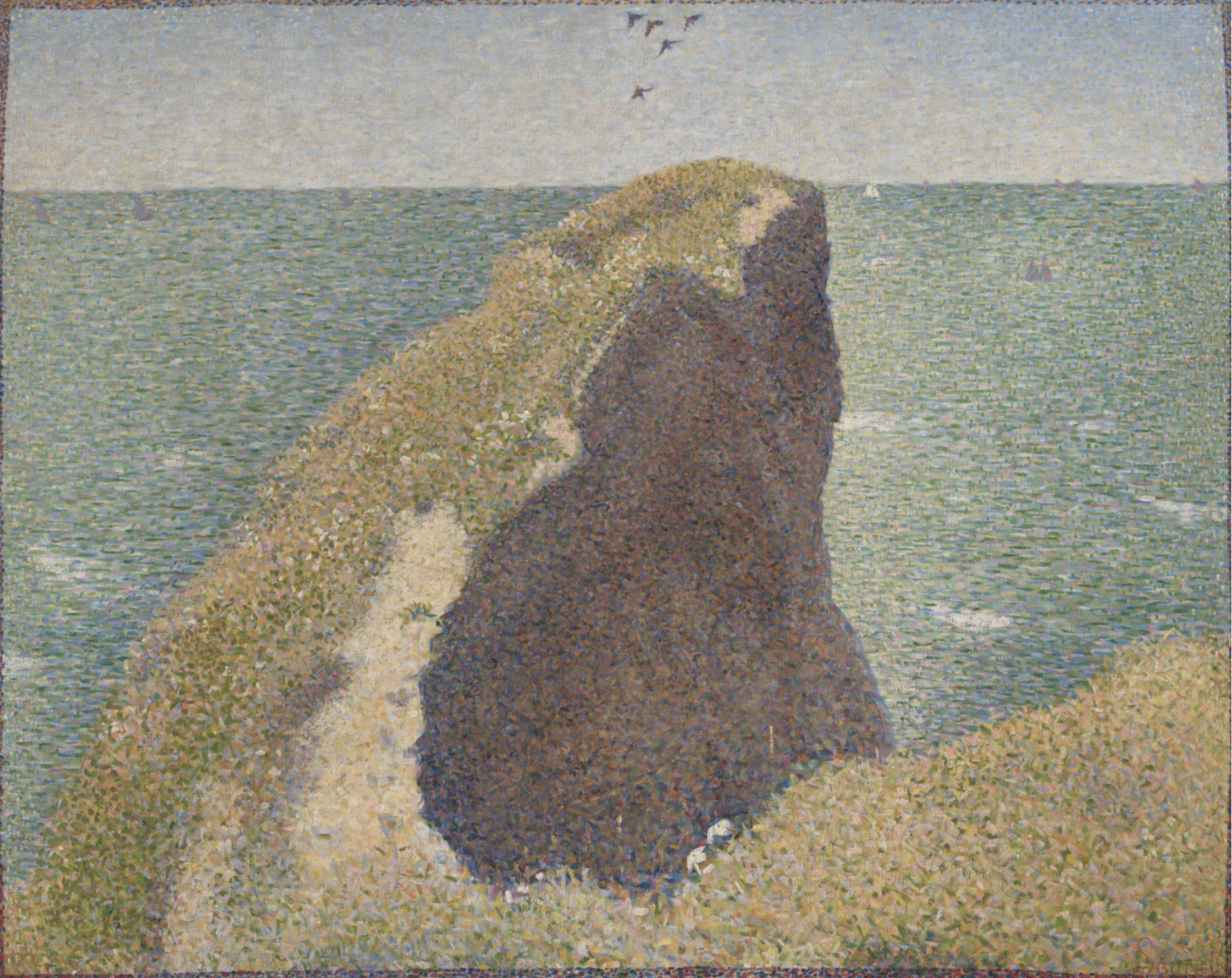 Courtauld Institute Seurat and the Sea Exhibition Review