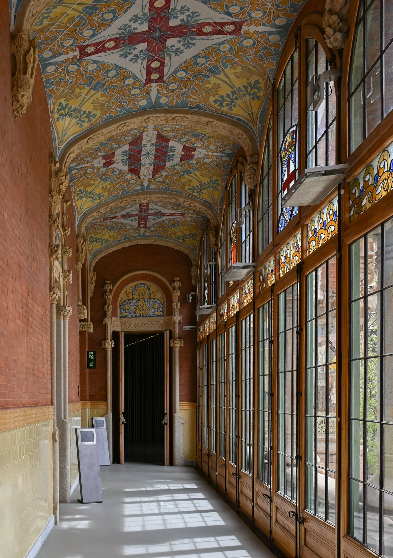 Interiors of Hospital de la Santa Creu i Sant Pau