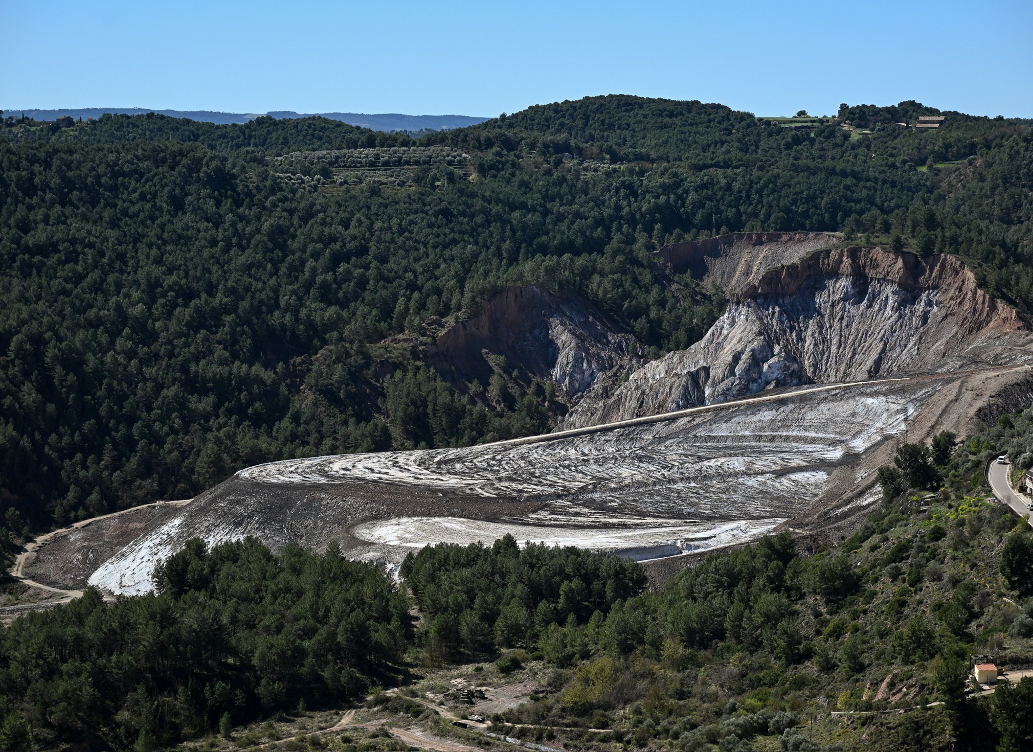 The Cardona salt flats