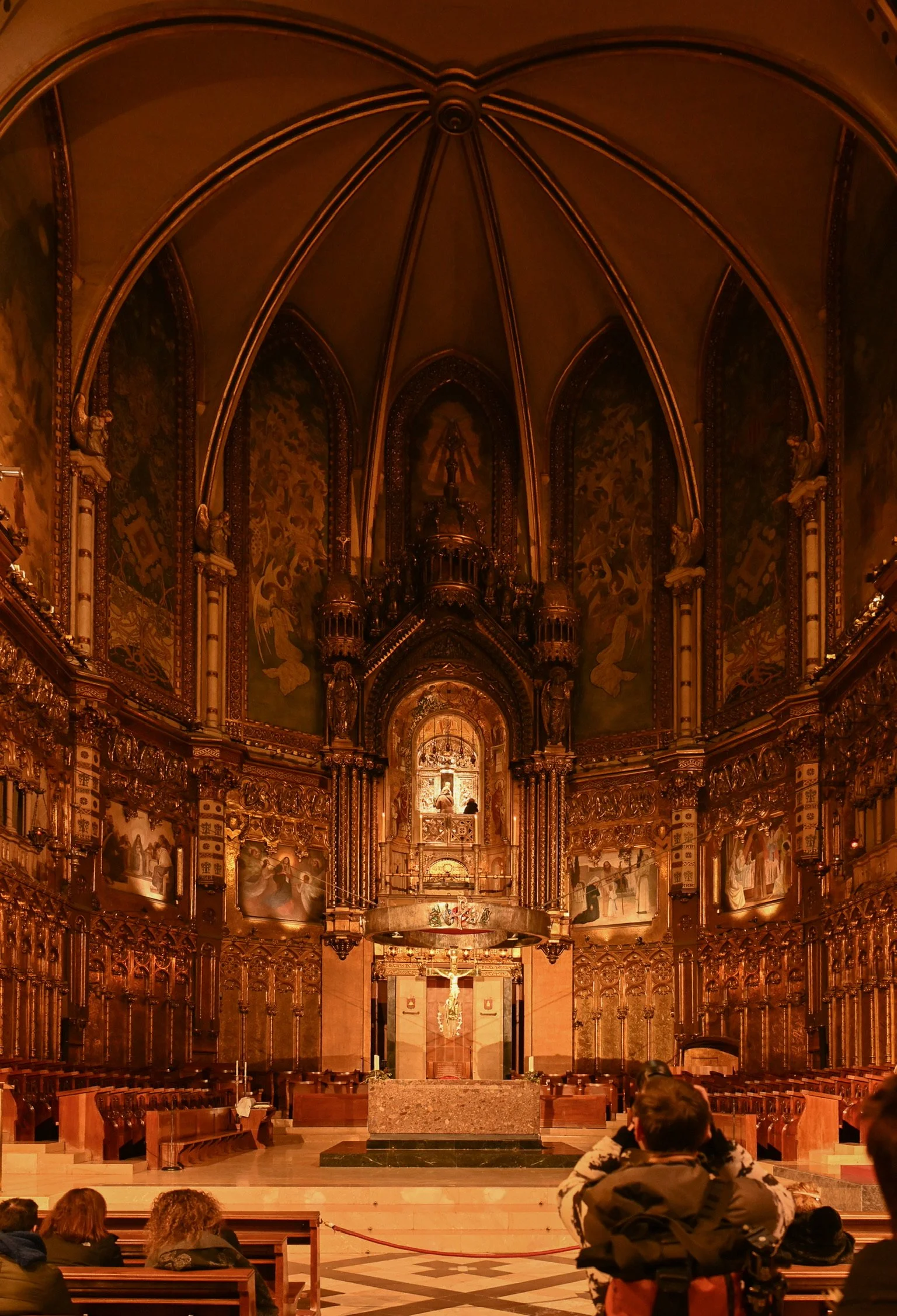 The altar at Montserrat