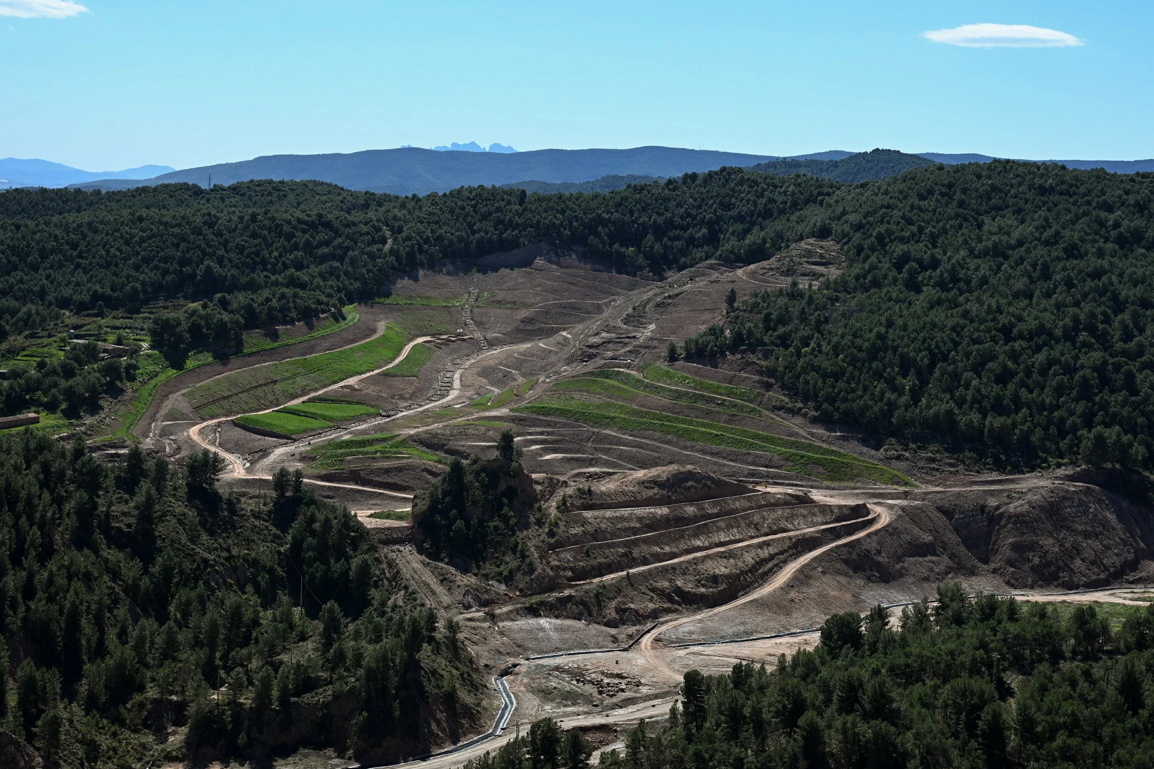 View from Castell de Cardona