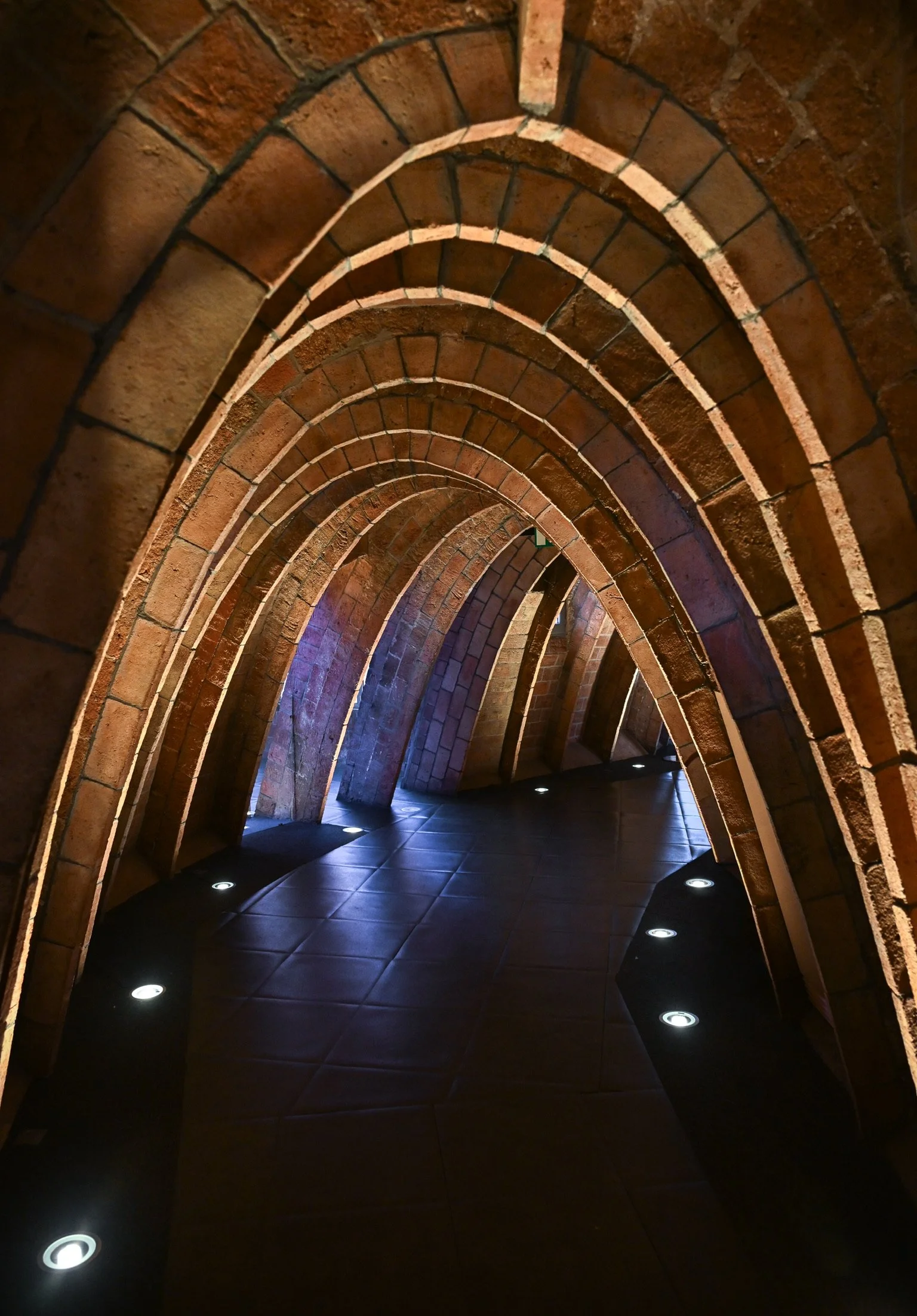 The attic of Casa Milà