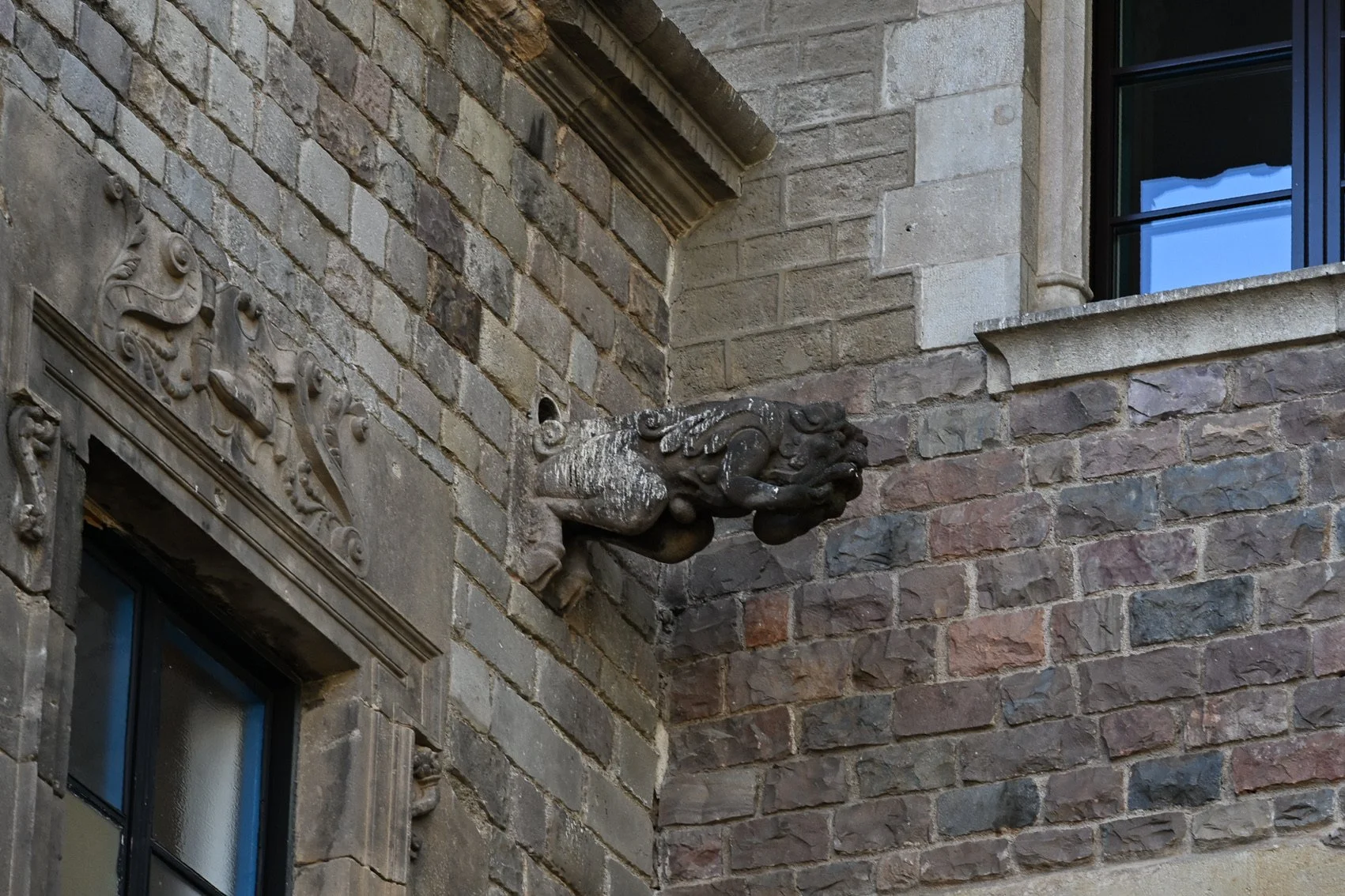Gargoyle in the Gothic quarter