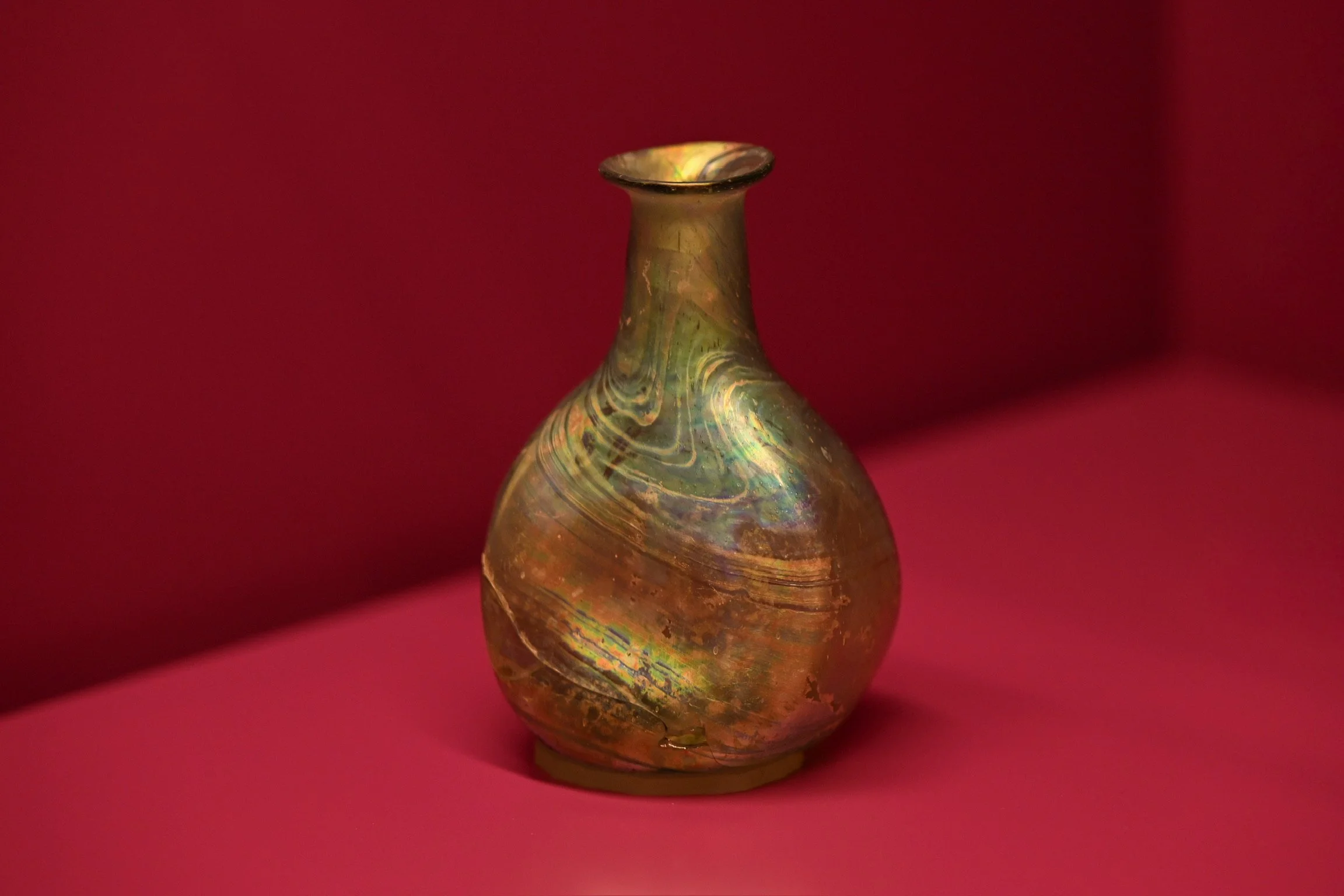 Roman artifacts at the Barcelona History museum