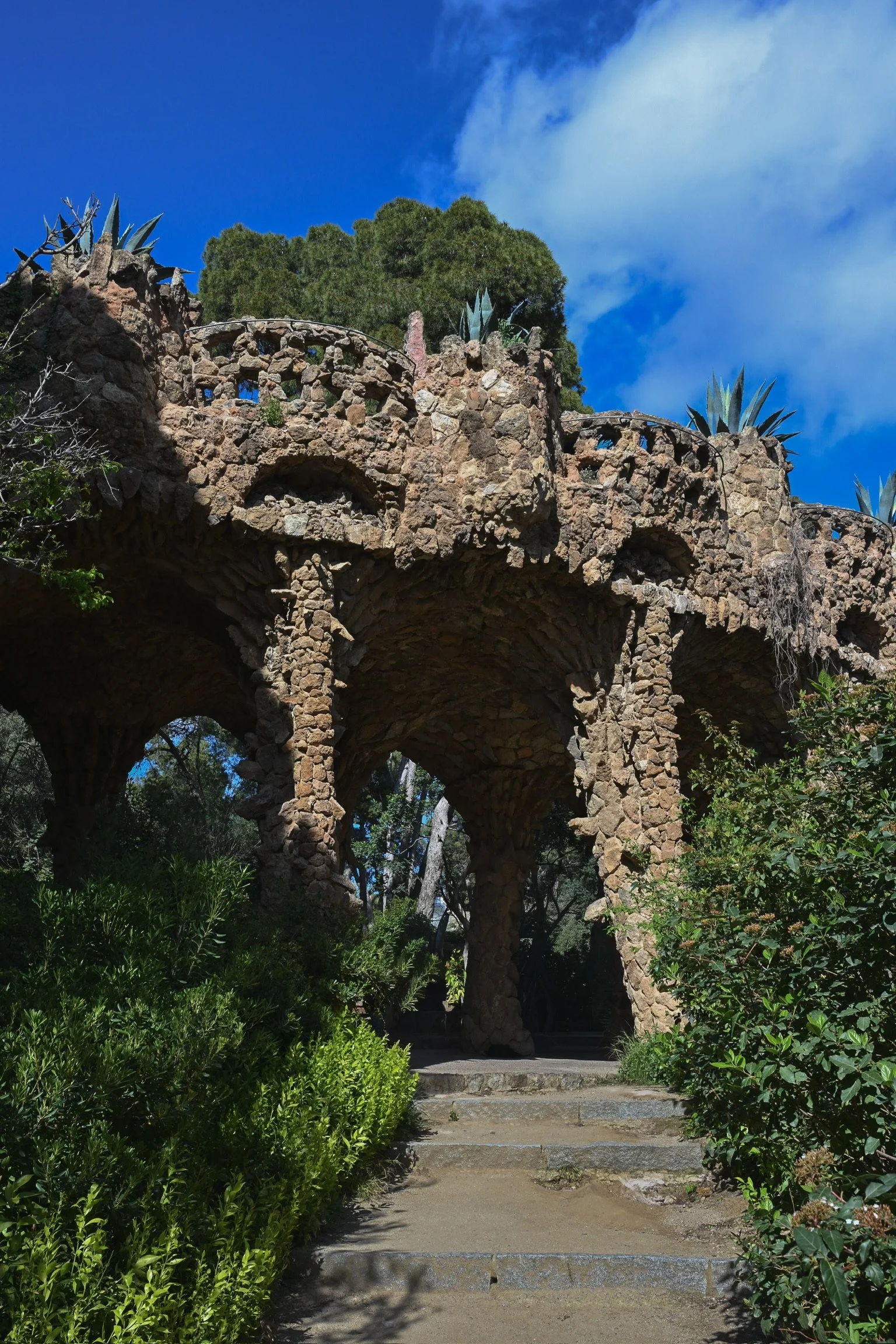 Park Güell archways