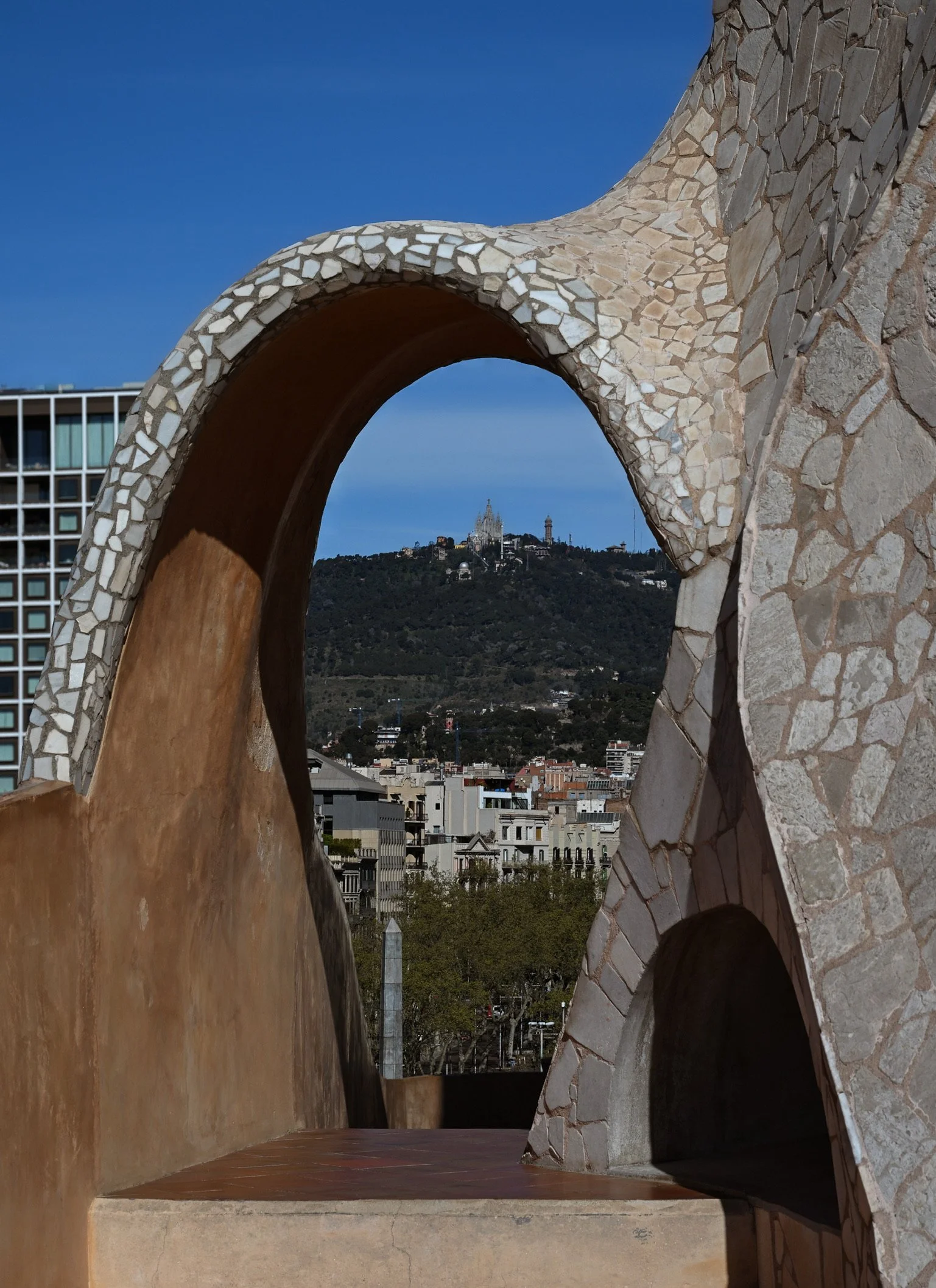 Archway on the roof of Casa Milà