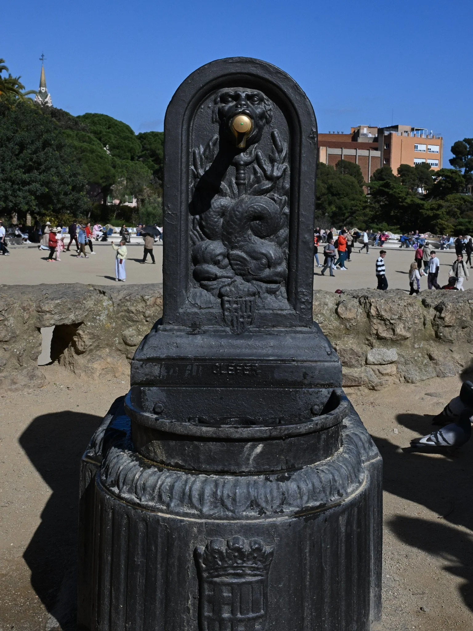 Courtyard at Park Güell