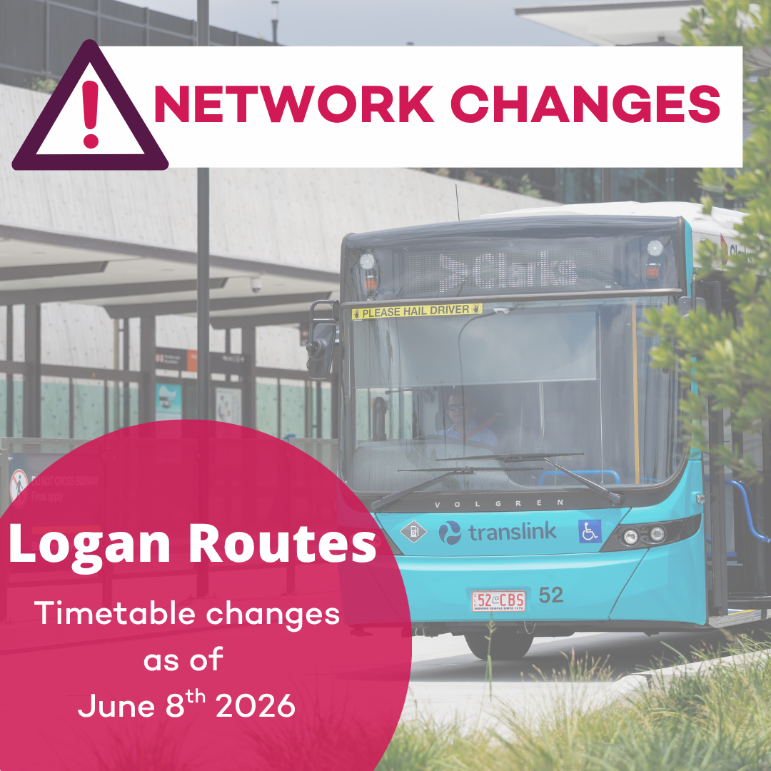 Logan - Timetable Changes