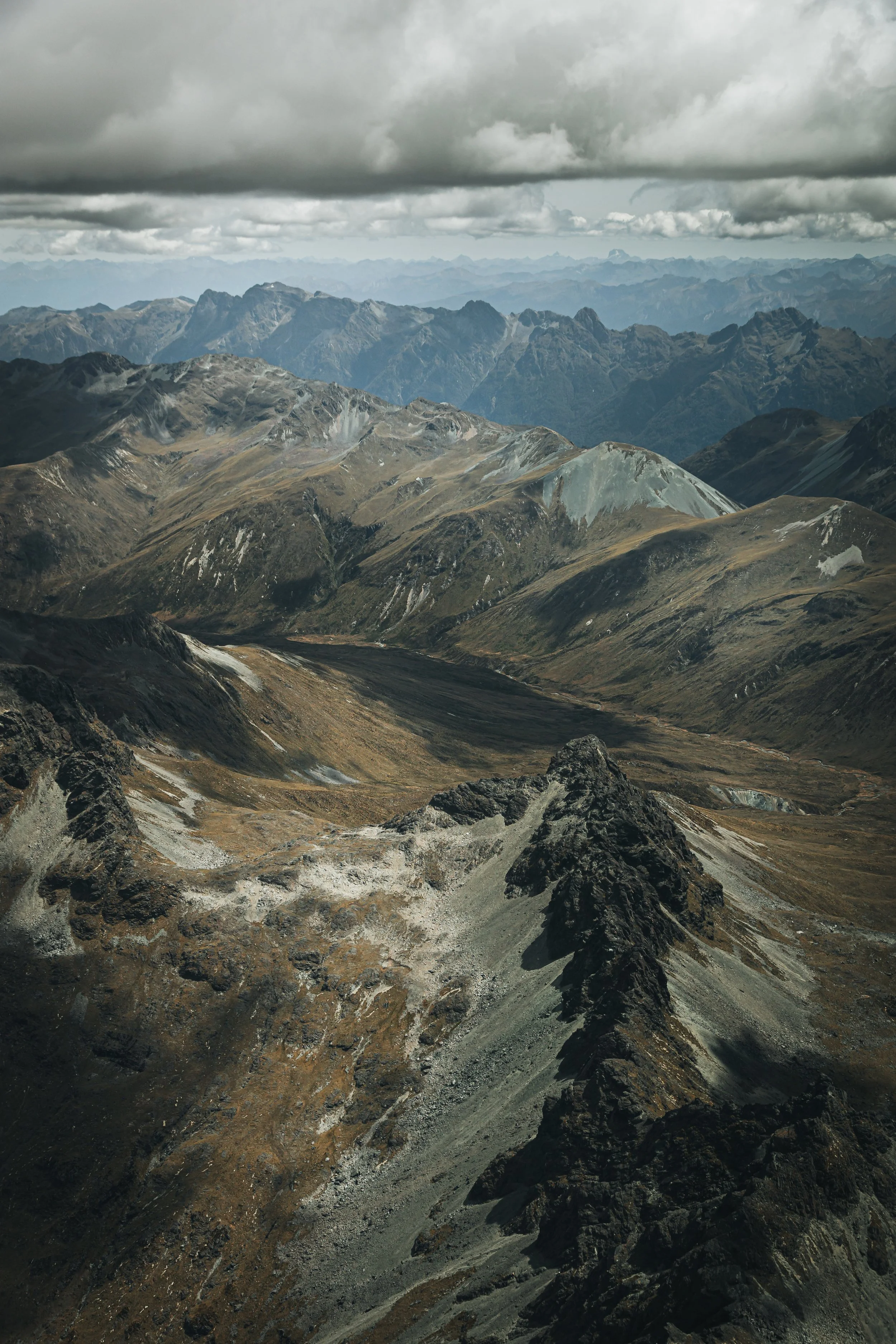 LINEN Teatowel - Summer Peaks