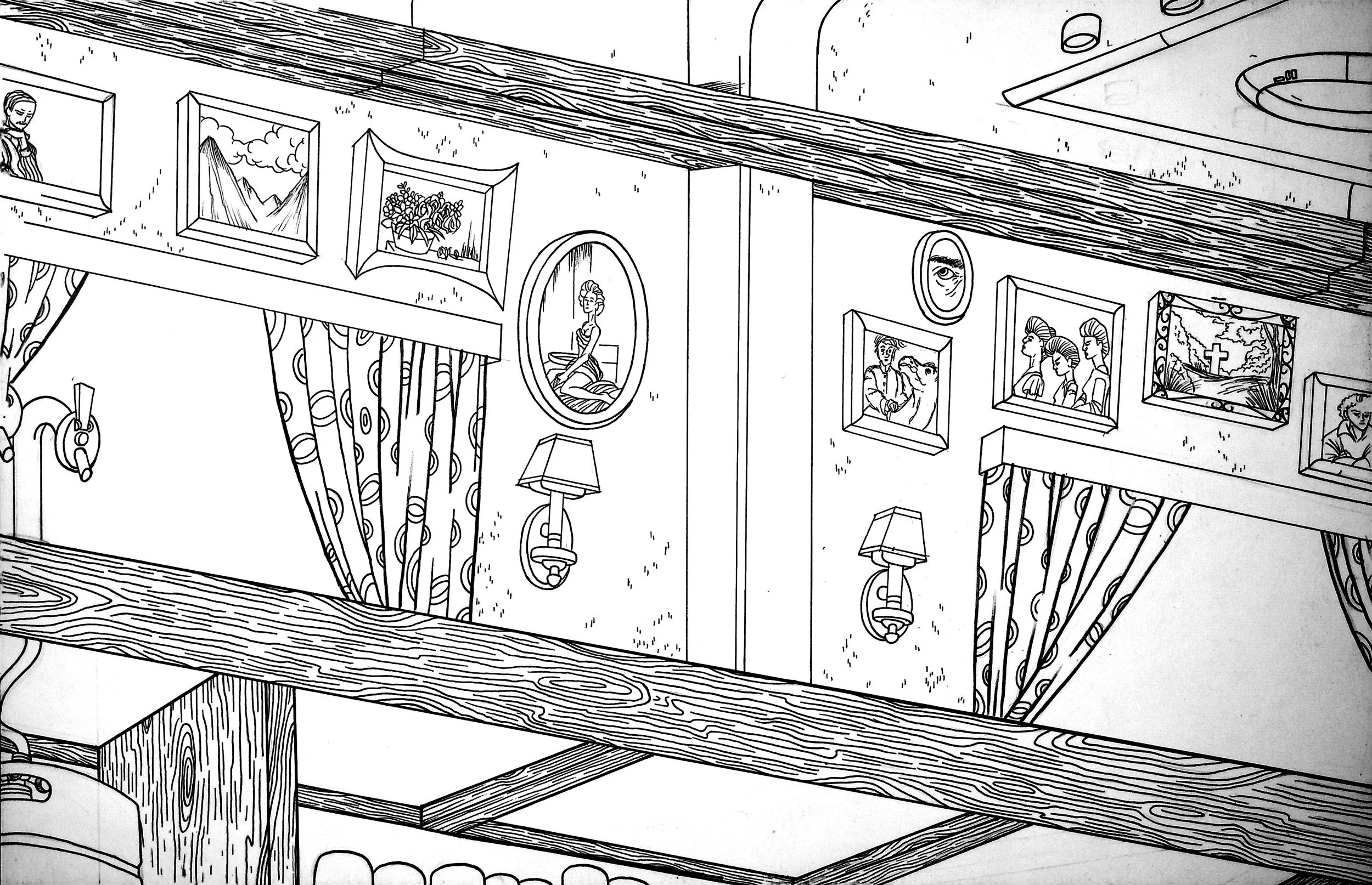 Project: Zero Point / Animation / Background / Behind Bar