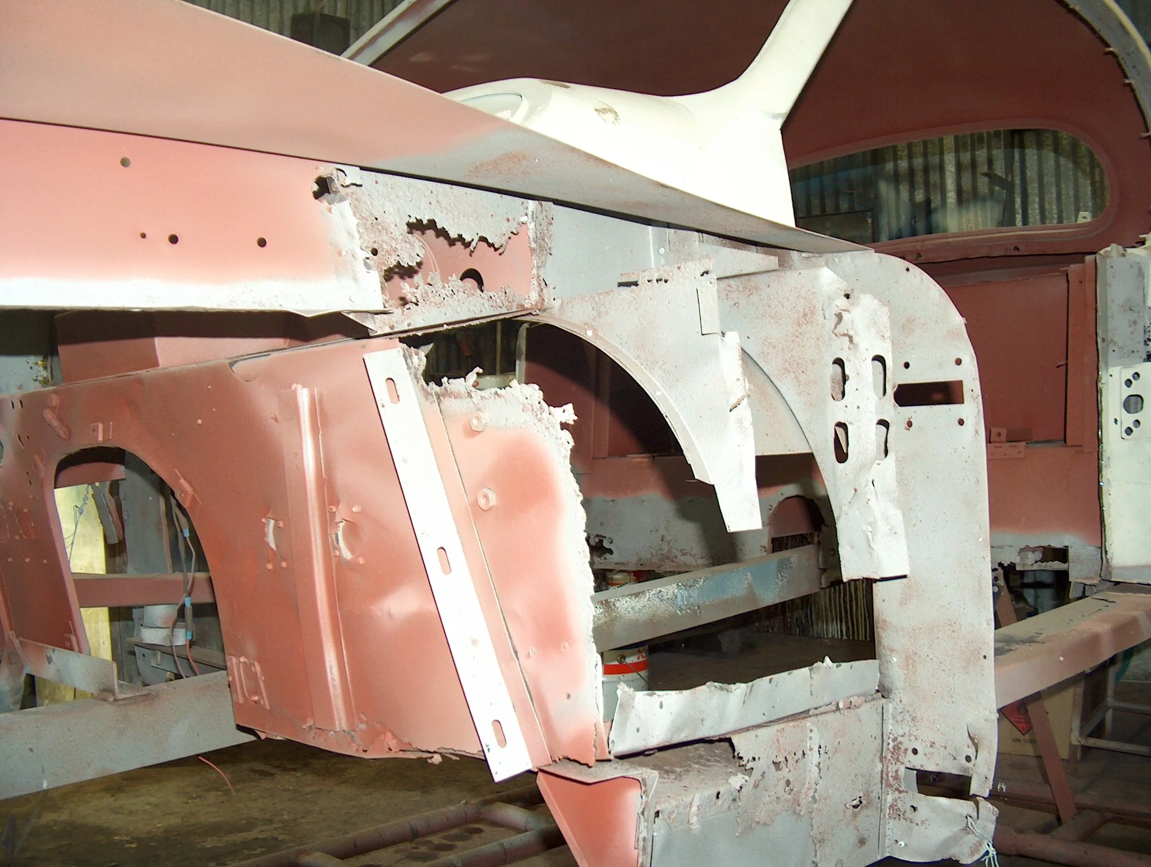 very rusty