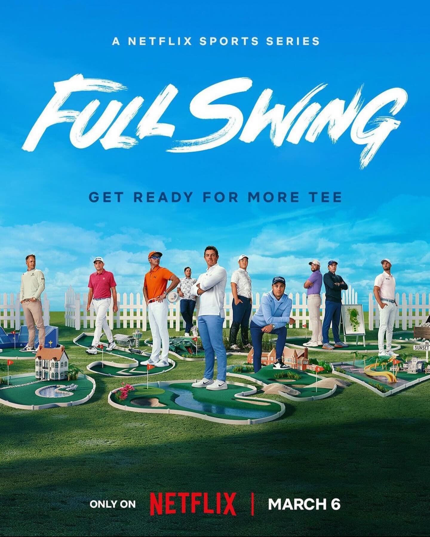 👀 season 2 is coming out - March 6th. Who&rsquo;s watching? 

via @netflix 

#fullswing #season2