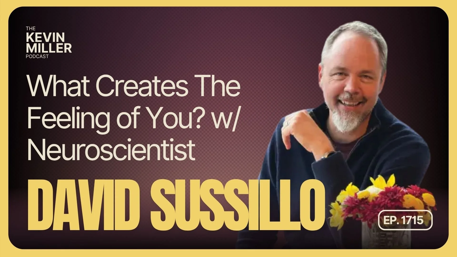 What Creates The Feeling of You? w/ Neuroscientist David Sussillo