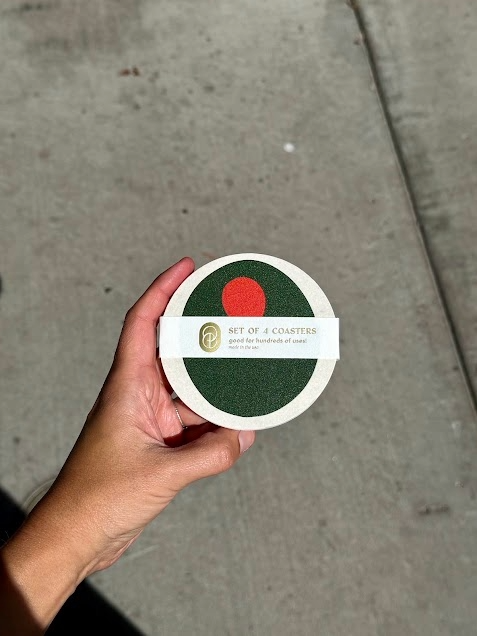 Olive Coasters