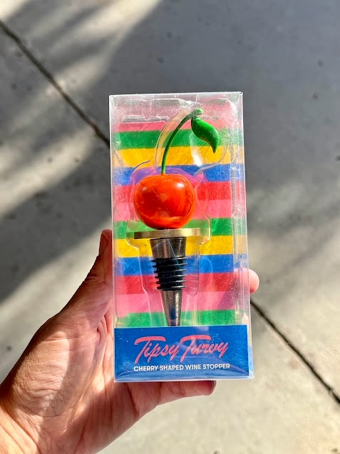 Ban.do Cherry Wine Stopper