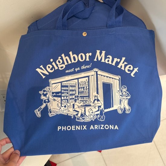 Neighbor Tote Blue