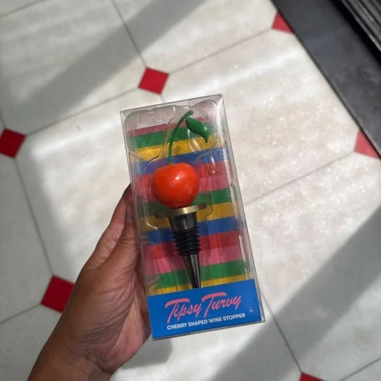 Ban.do Cherry Wine Stopper
