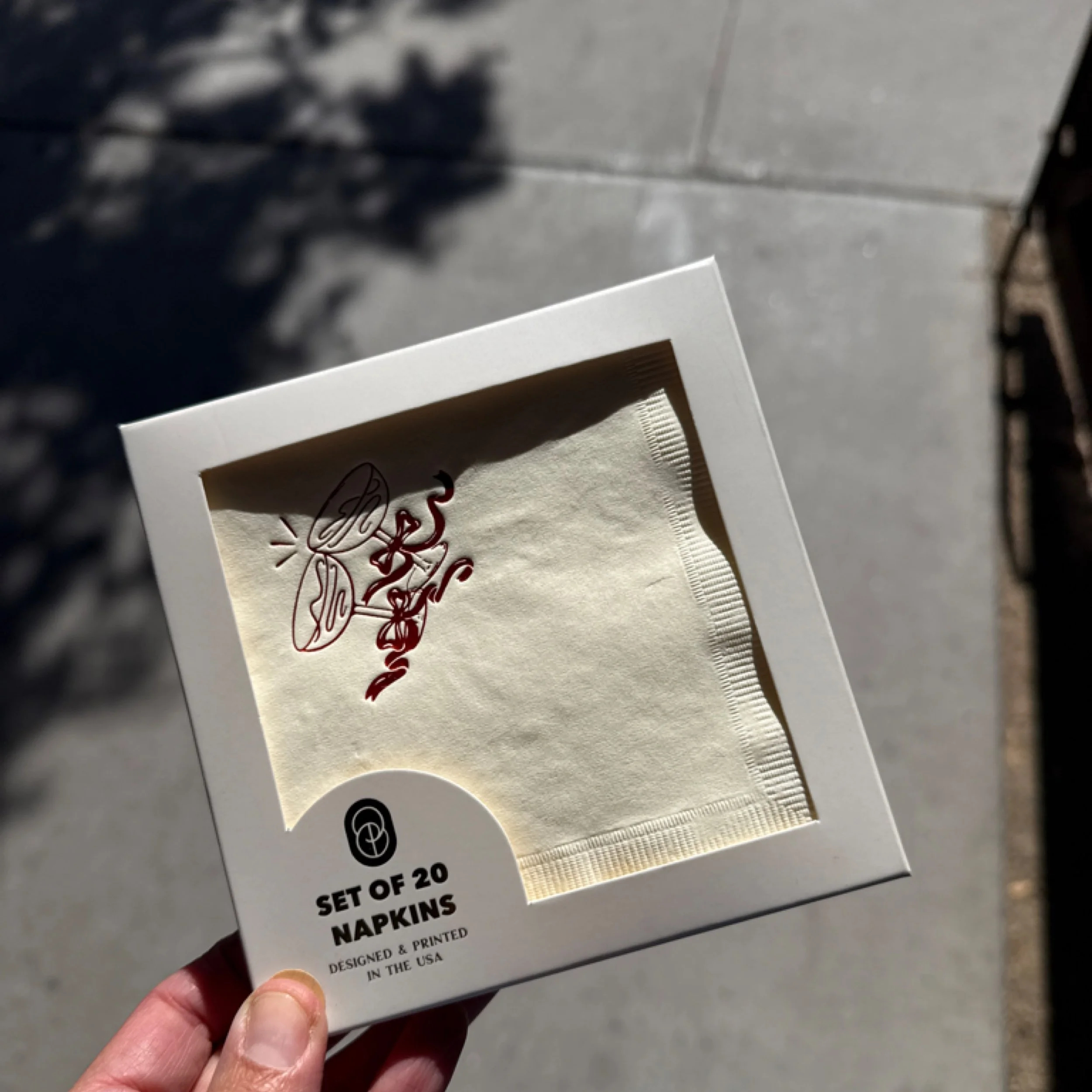 "One & Only Paper Co.": Cheers Cocktail Paper Beverage Napkin