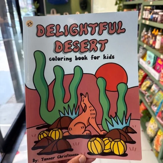 Delightful Desert Coloring Book