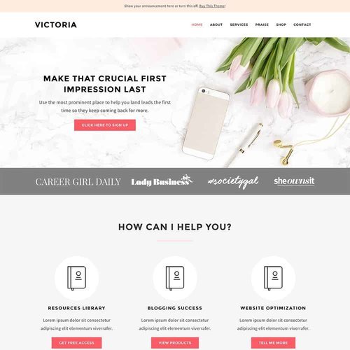 Bluchic Wordpress Themes