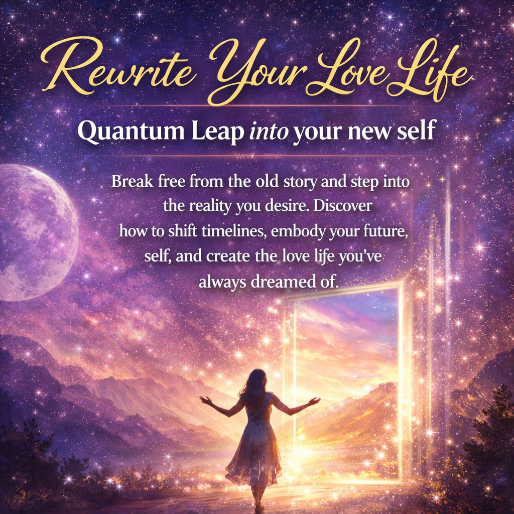 Online Workshop (REWRITE YOUR LOVE LIFE!) March 1, 2026 5:00pm PST and 8:00pm EST