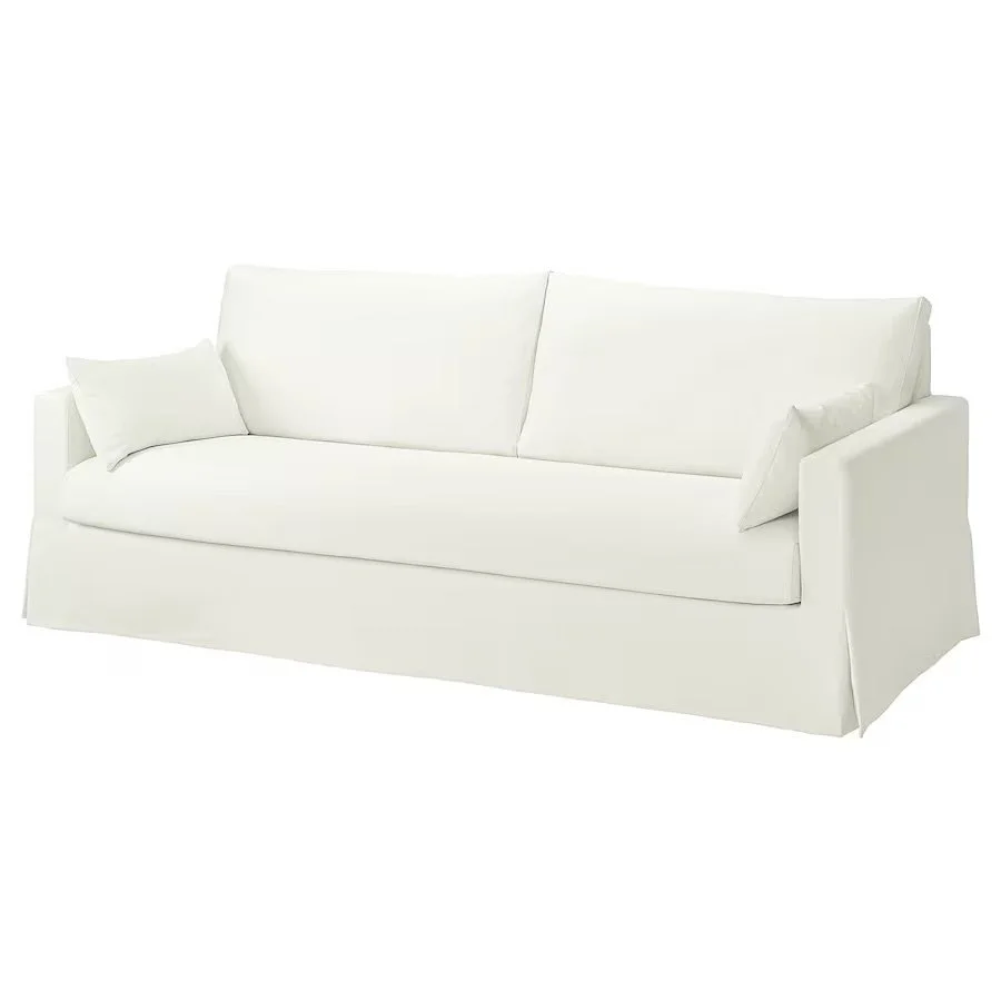 White Slipcover Sofa