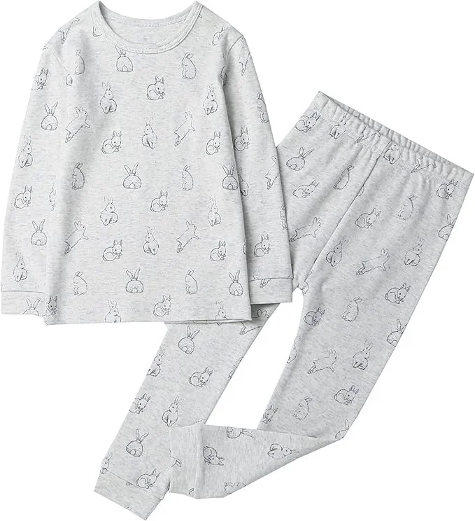 Grey Bunny Pajamas