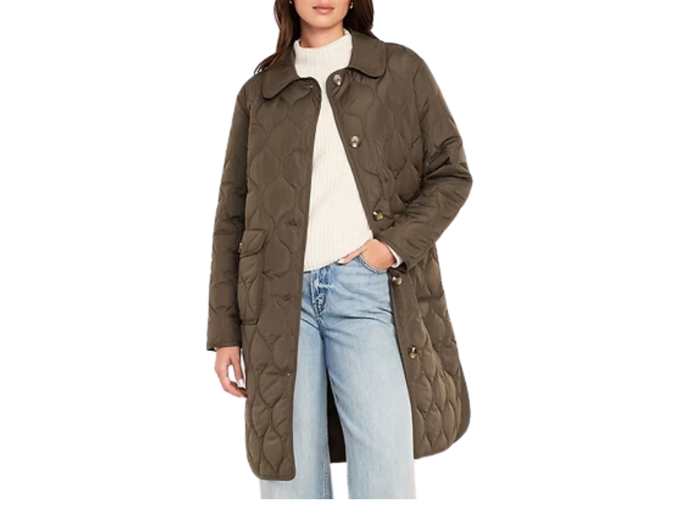 Quilted Long Jacket
