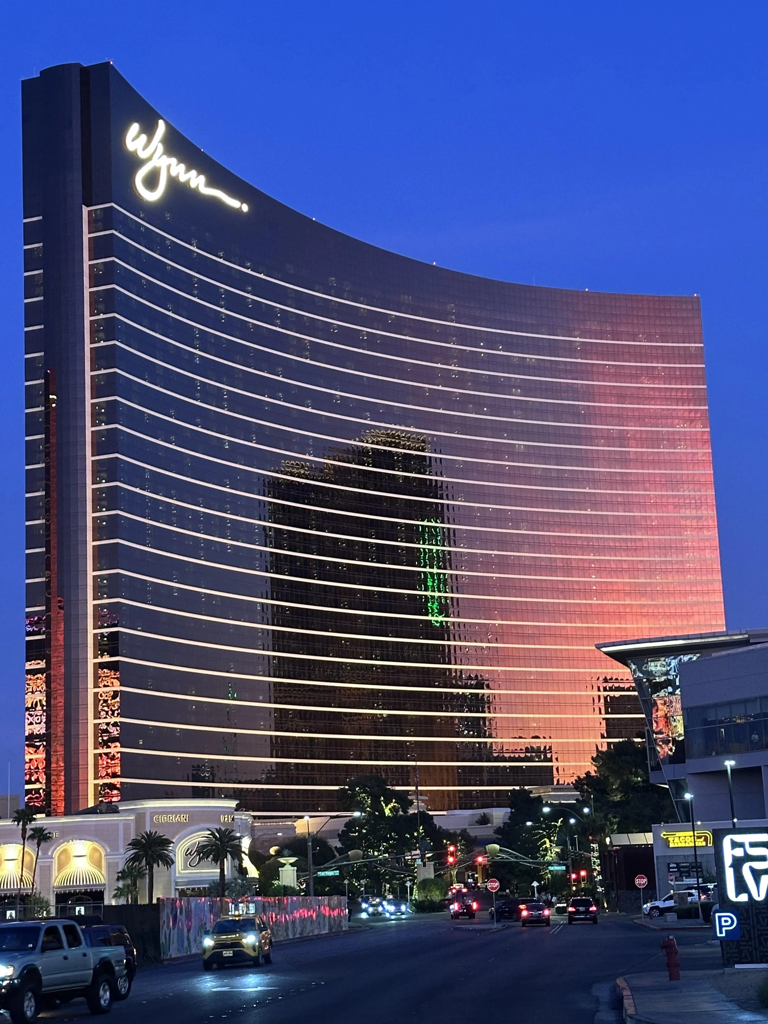 The best nightlife located inside of the Wynn hotel in Las Vegas, NV.