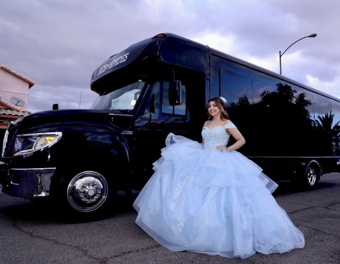 Let Unlock Las Vegas take some of the stress away by booking their party bus to transport your group in style!