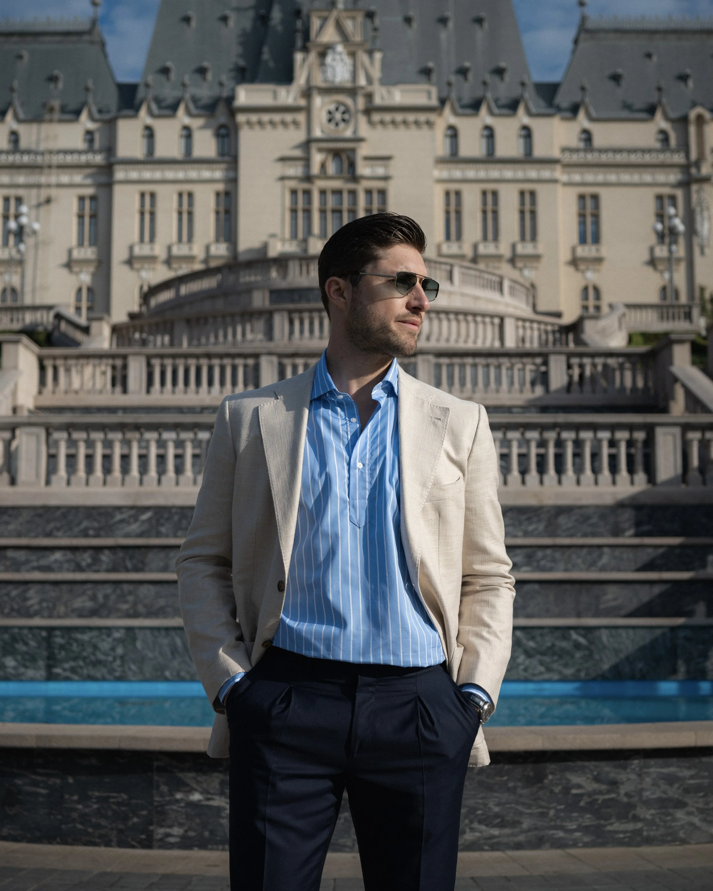 classic menswear in romania