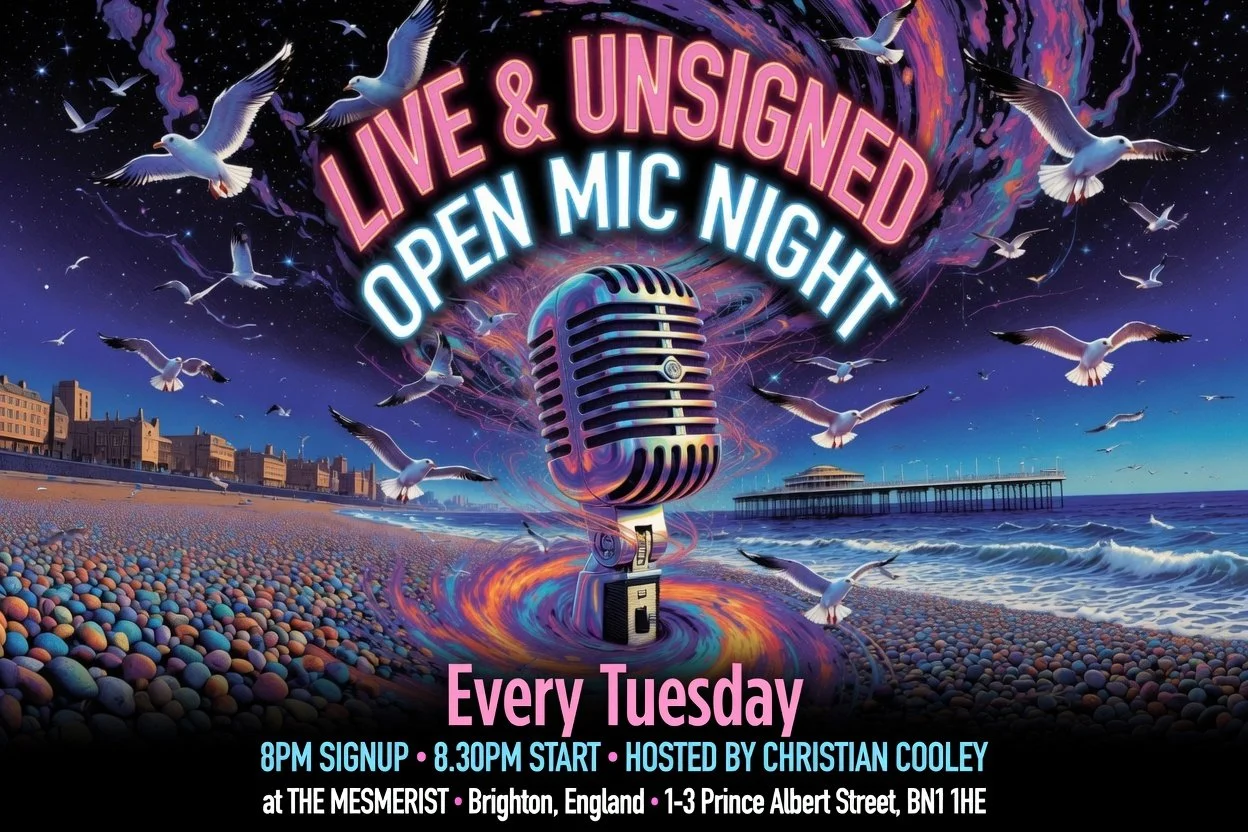 Mesmerist Open Mic Night - Hosted by Christian Cooley