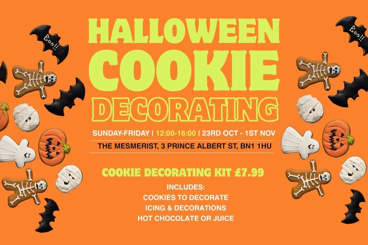 Halloween Cookie Decorating - Everyday in October Halfterm! 