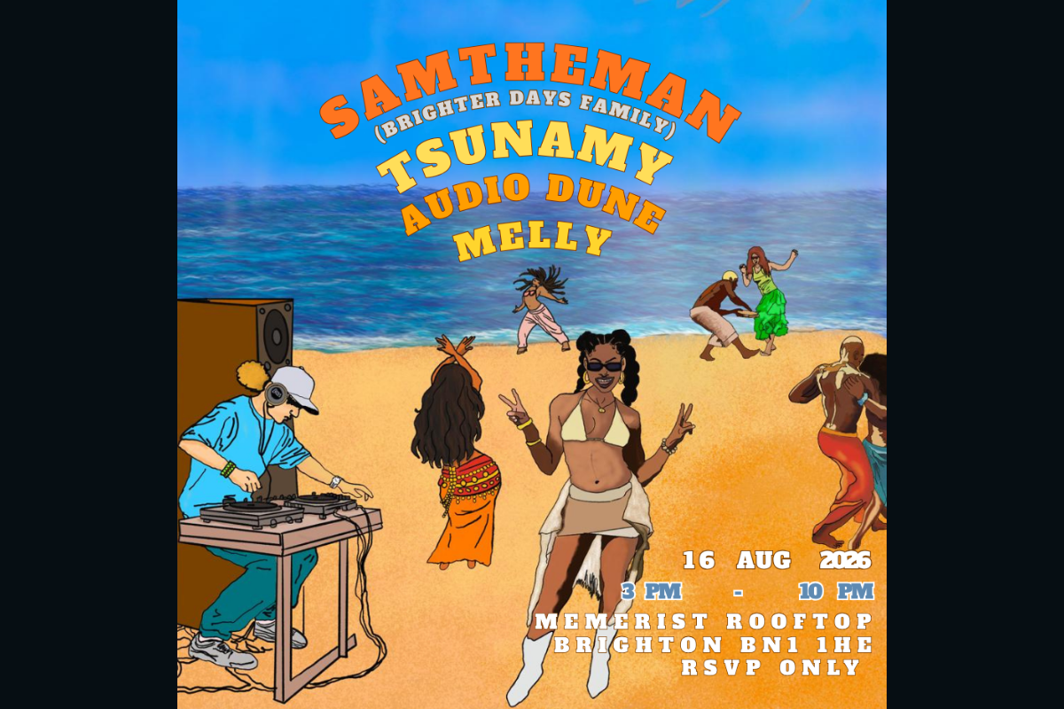 Happy Days: Vision Originals x Brighter Days - Sunday Rooftop Terrace Party: SamTheMan, Tsunamy, Audio Dune, Melly