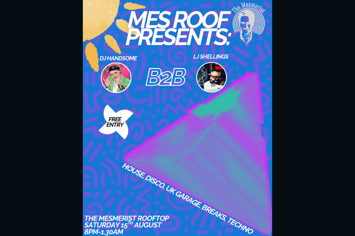 Mes Roof Presents: Brighton’s Best DJs on The Roof Terrace - DJ Handsome