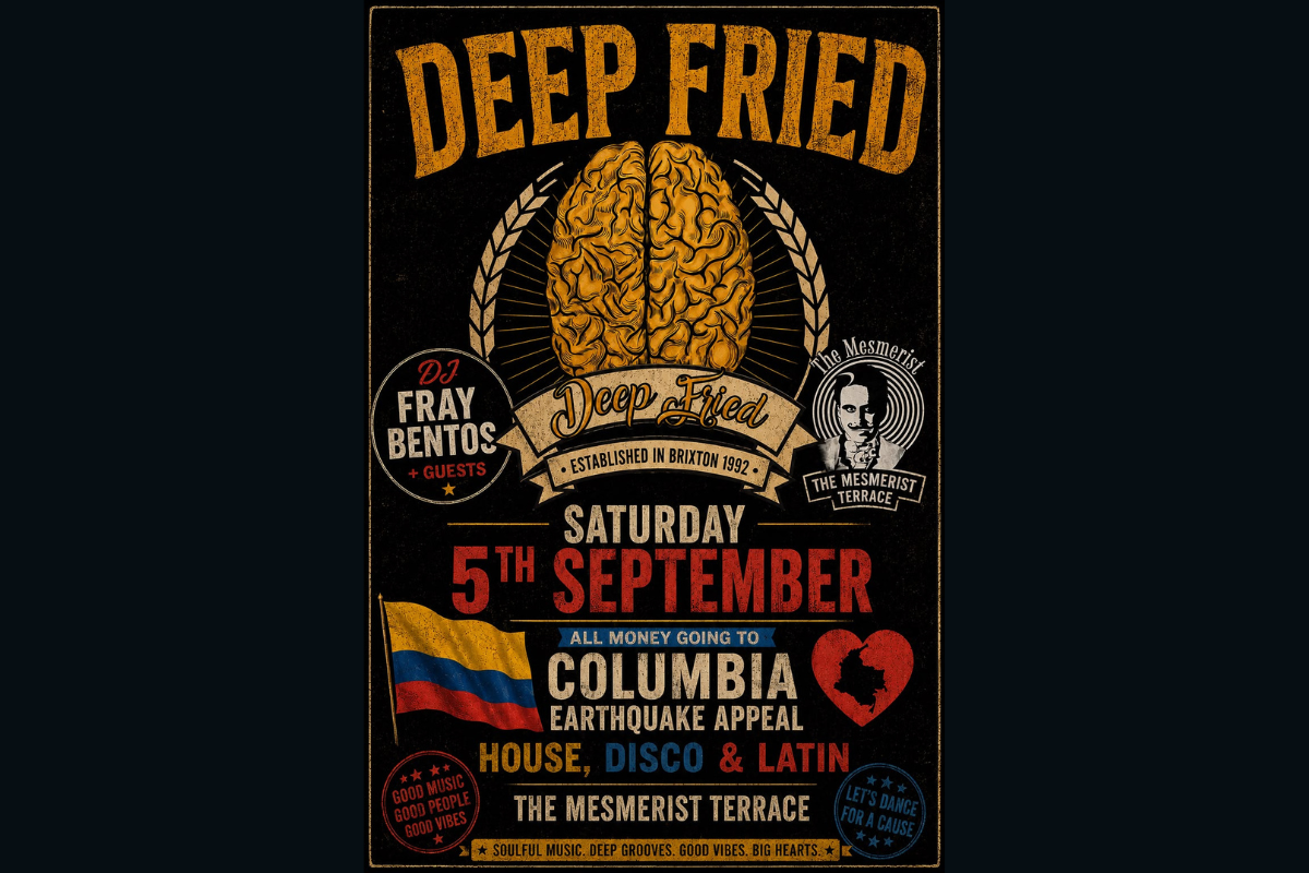 Deep Fried - Columbia Earthquake Appeal - Roof Terrace Takeover