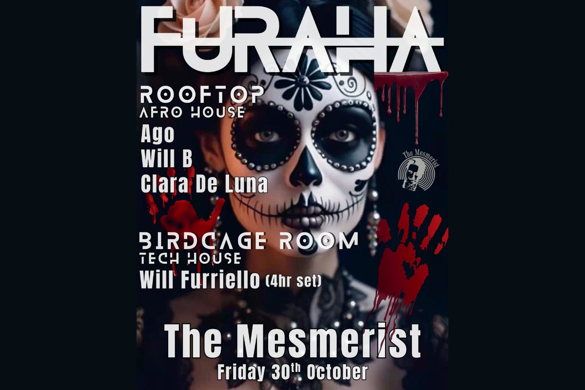 Furaha Afro House Halloween Party - Roof Terrace 