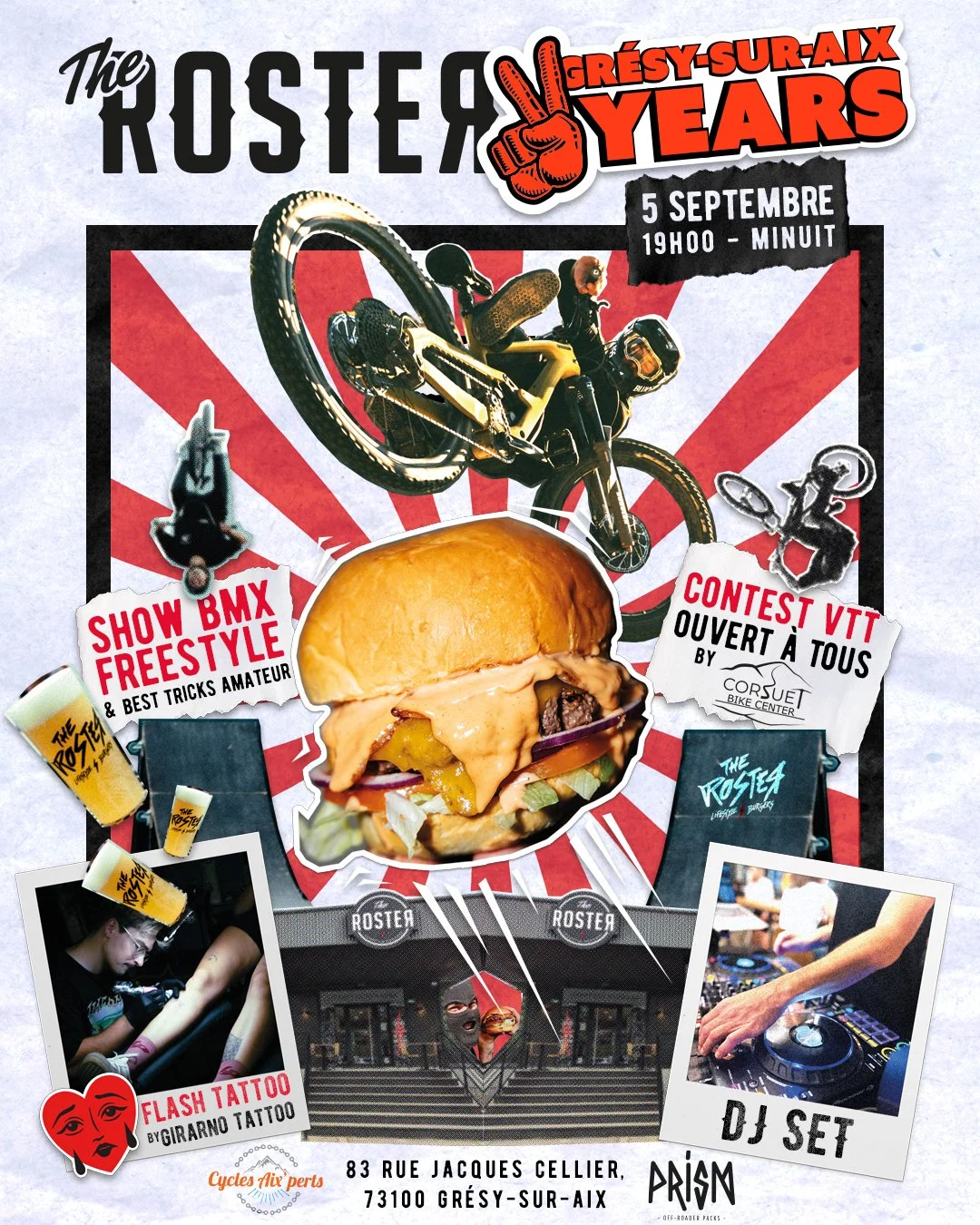 The Roster Gresy-Sur-Aix fête ses 2 ans !!! Save the date !