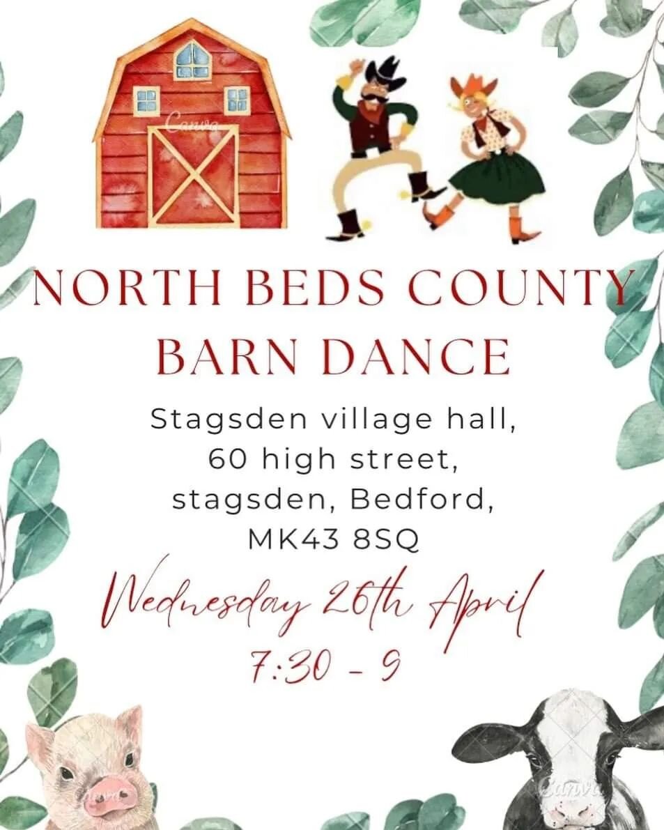 This week's meeting is a County barn dance hosted by North Beds YFC 💃🤠👢 Hope to see lots of you there 👍