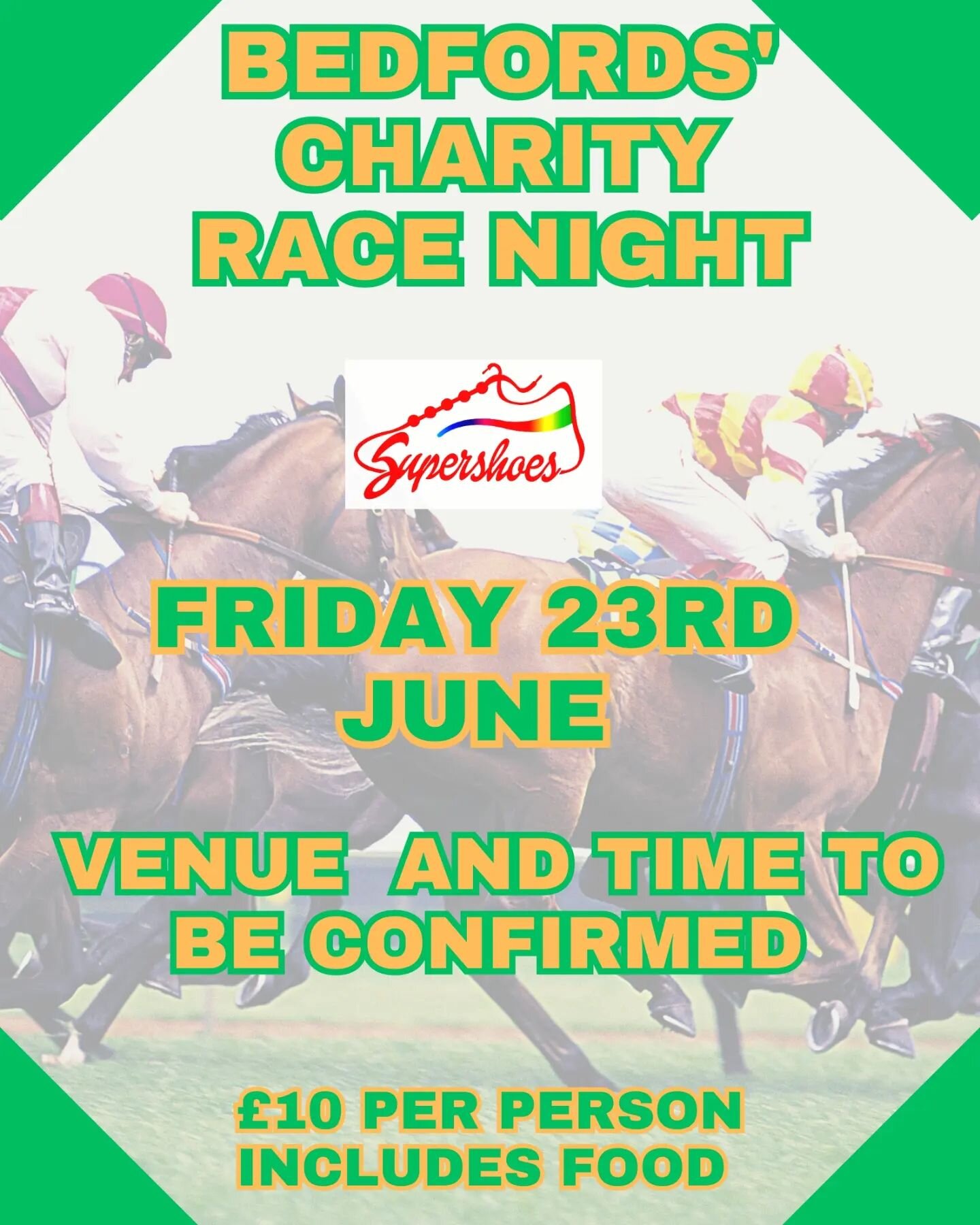🐎 SAVE THE DATE 🐎
Bedford YFC charity race night raising money for our club charity @supershoesuk a children's cancer charity.
It should be a fun night for all! Please let us know if you'd like to come along.
@bedsyfc