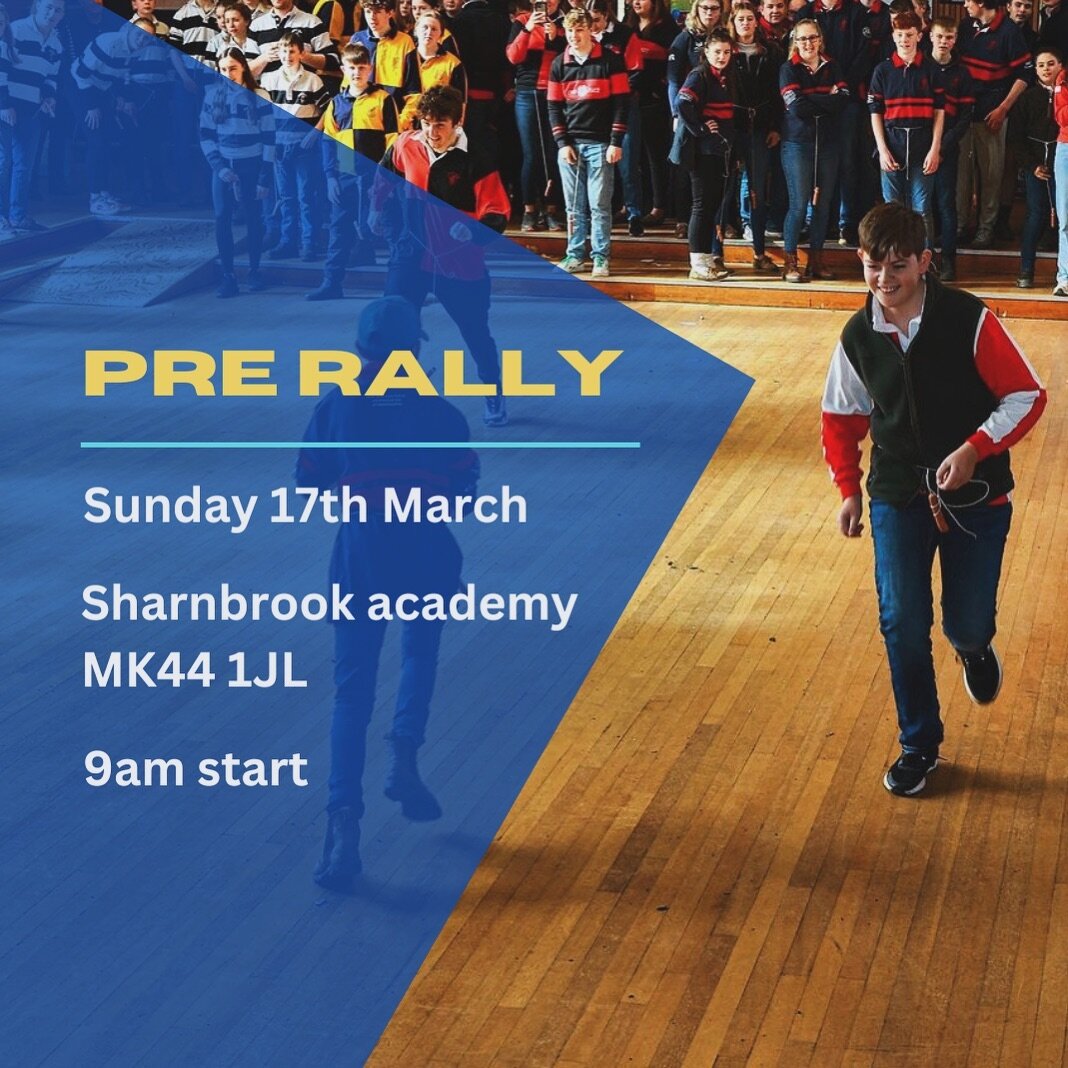 This Sunday it&rsquo;s Pre Rally!!! 

Wishing all clubs the best of luck