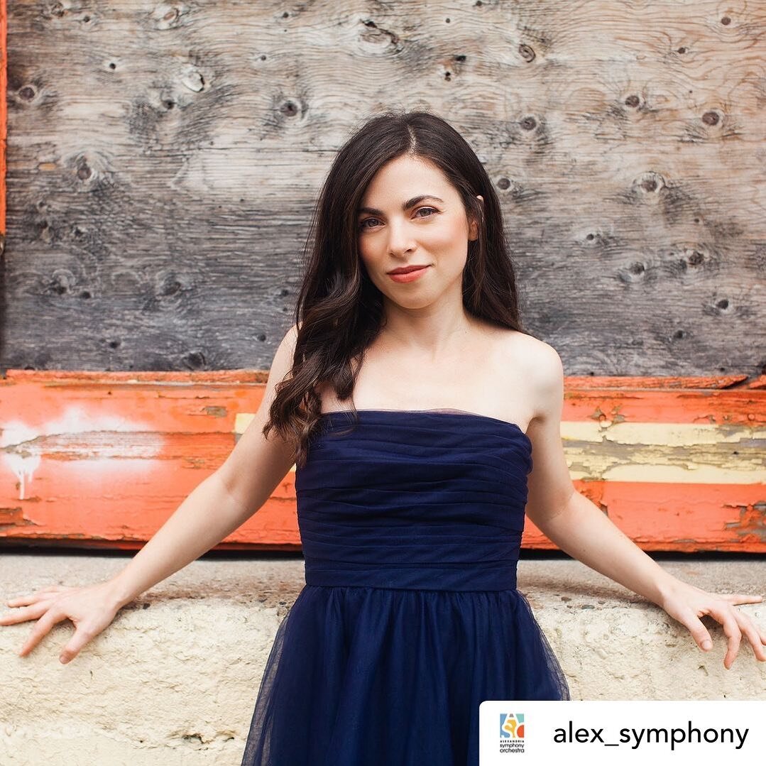 DC area friends! I&rsquo;m so excited to perform Grieg&rsquo;s Piano concerto with the Alexandria Symphony Orchestra on April 15th! I would love to see you there 🎶 Details in bio. 

Posted @withregram &bull; @alex_symphony Maestro Ross pairs two sym