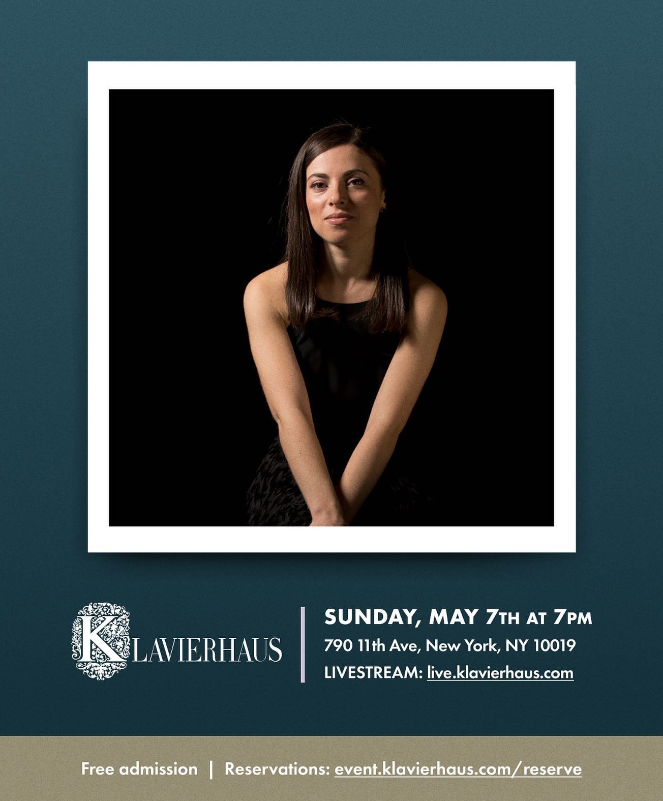 NYC friends!! I&rsquo;ll be at the historic @klavierhaus on Sunday, May 7th for a solo recital of works by Brahms, Bacewicz, Walker and Ravel! My favorite group &hearts;️ I would love to see you there! 
Link in bio to register.

#nyc  #piano #pianore