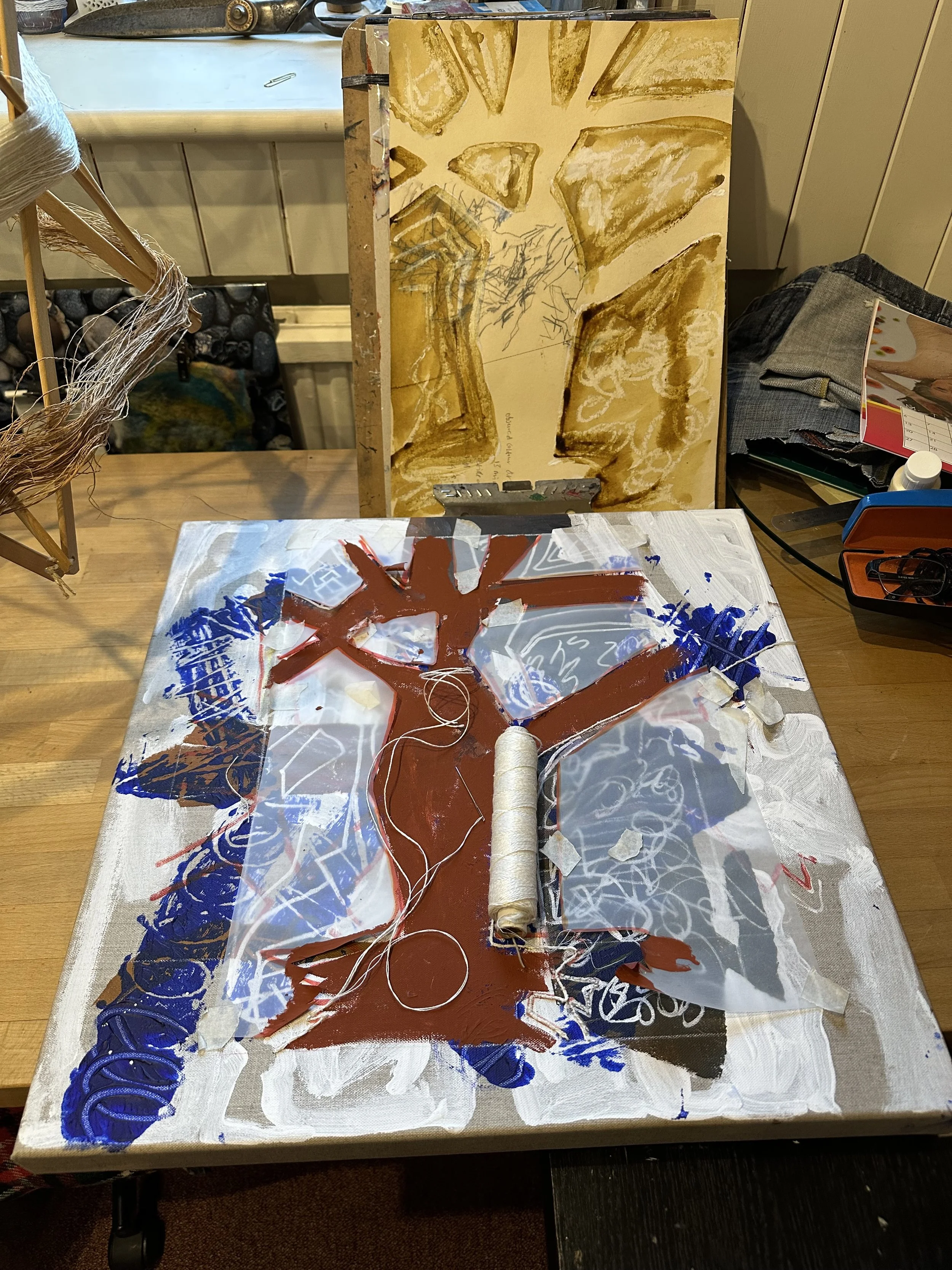 stitch & paint on upcycled  canvas.jpeg