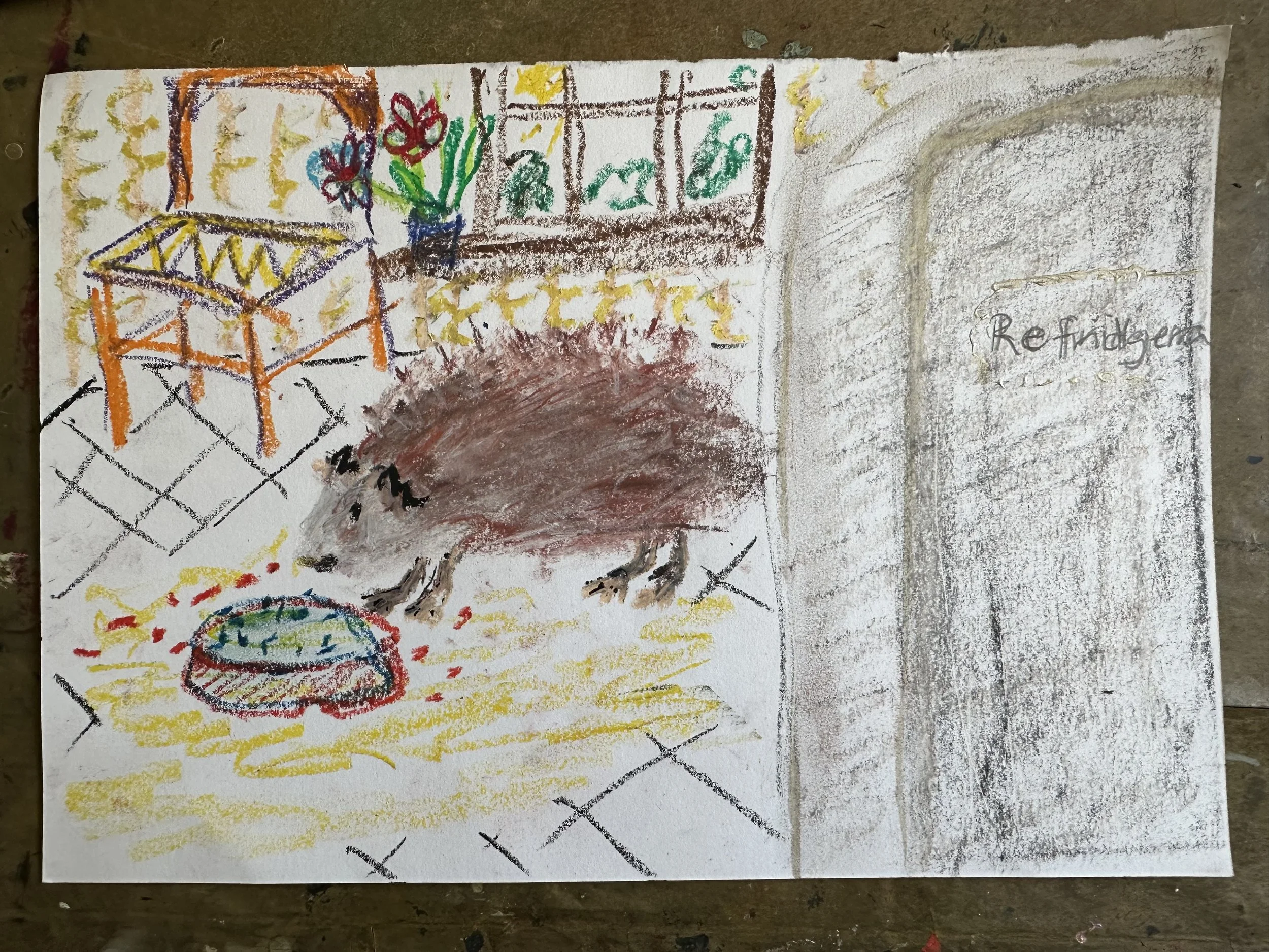 Pongo in kitchen.jpeg