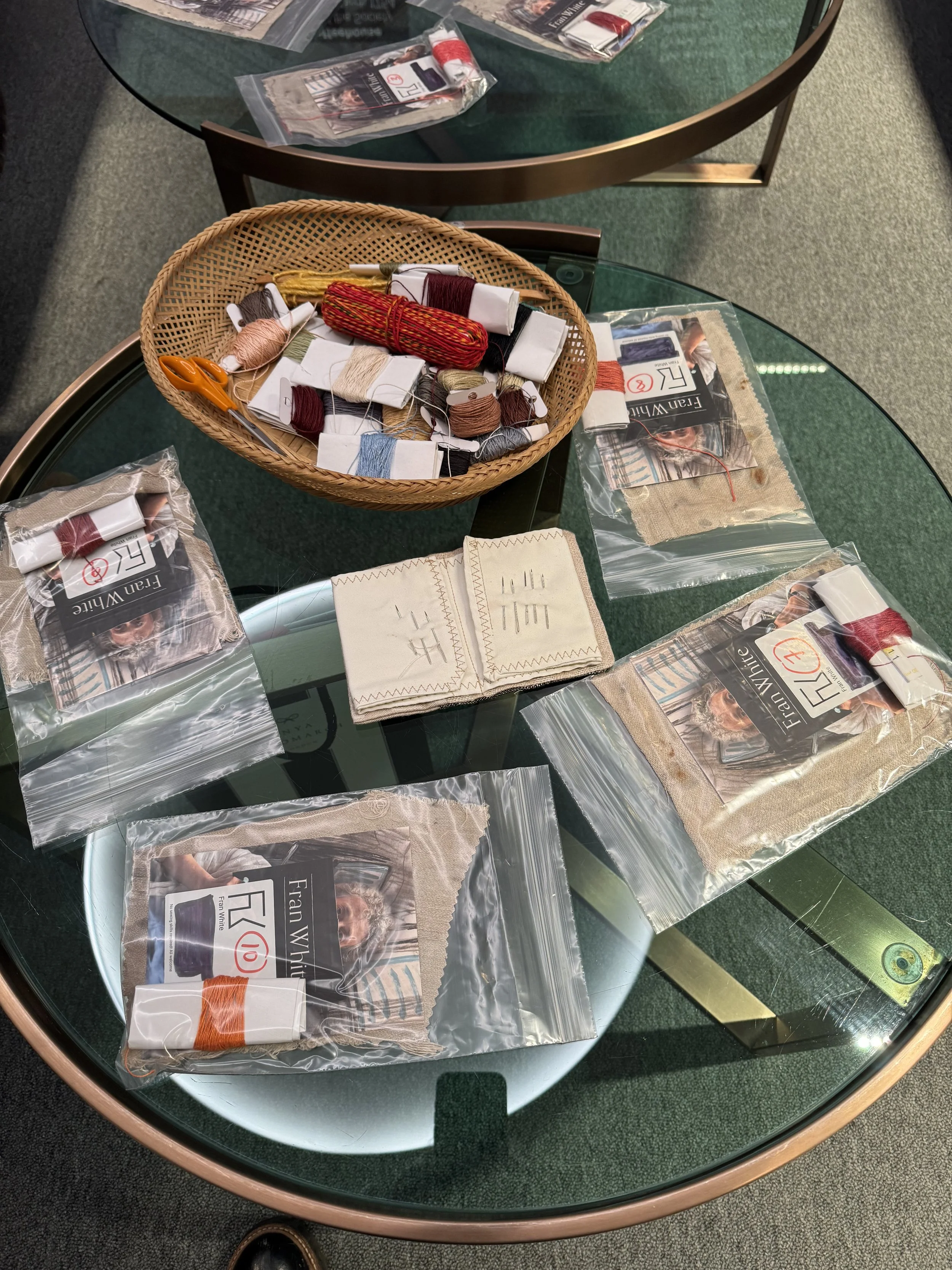 Slow stitching at the RSA