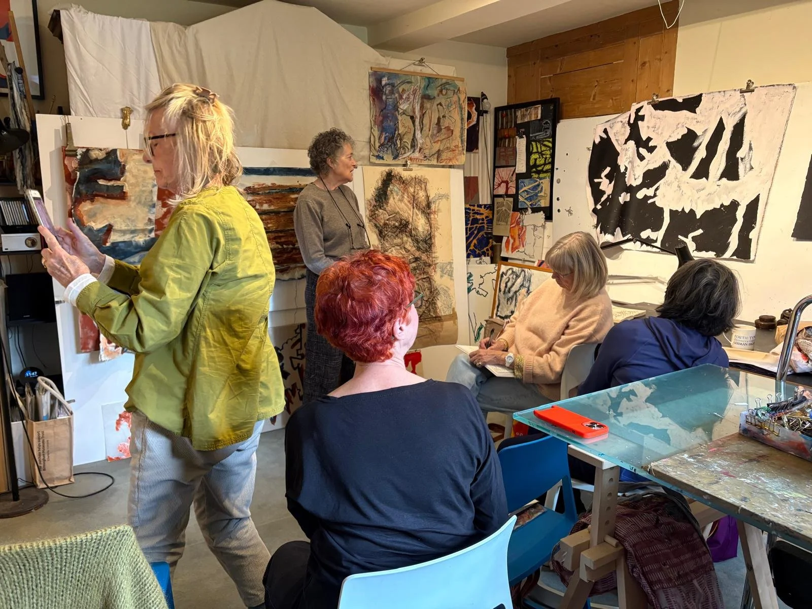 Pure South West group in my studio.jpg